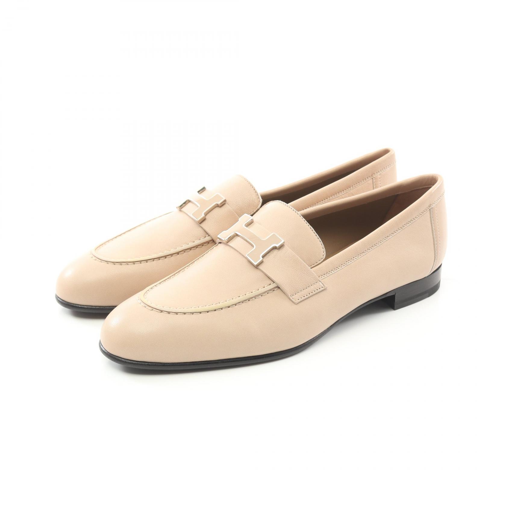 エルメス　ローファー　ケネディ　モカシン ギフトに☆》エルメスケネディ ローファー カーフモカシン 黒