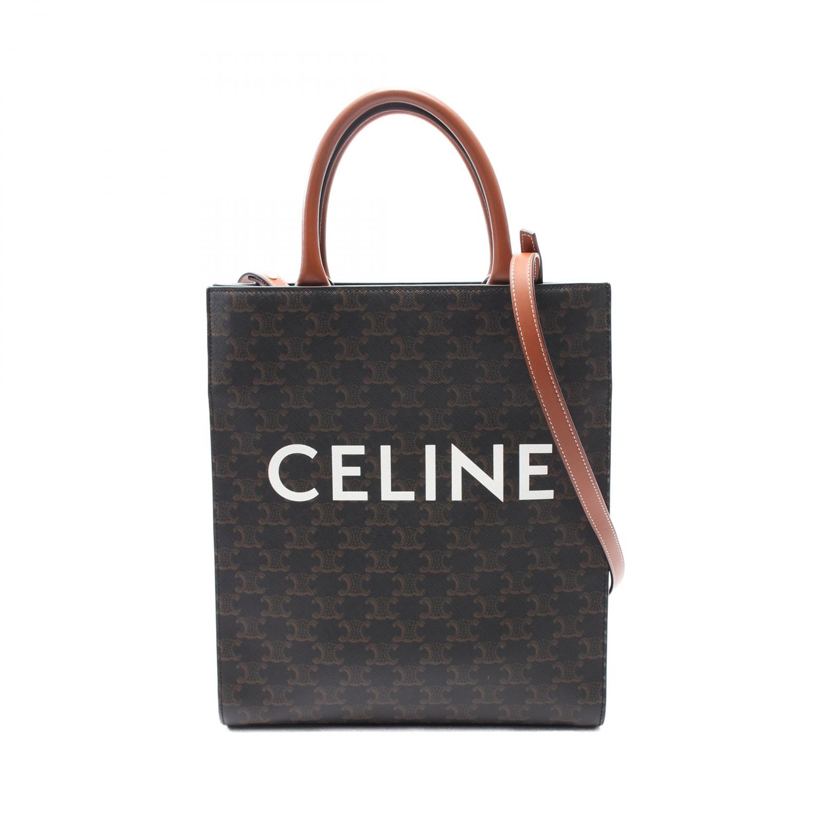 楽天市場】セリーヌ CELINE バーティカル・カバ トートバッグ