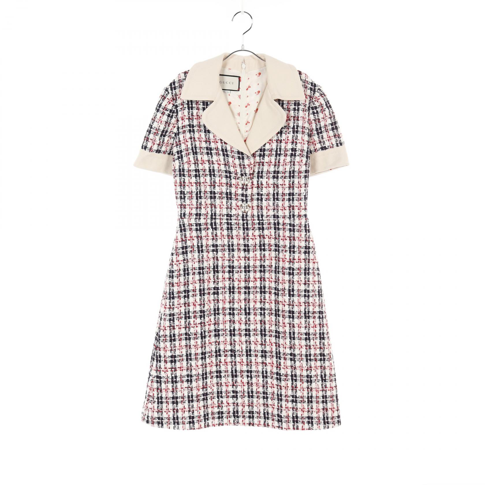 美品 グッチ GUCCI ワンピース ドレス ストライプ 2148102176709.jpg