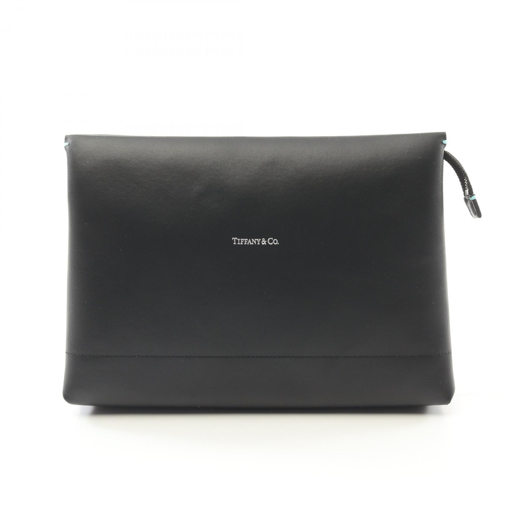 美品♡ティファニーブルー♡保存袋♡箱♡説明書♡ティファニー ロゴ クラッチバッグ ティファニー TIFFANY & CO. 紙袋 2枚セット ショッパー