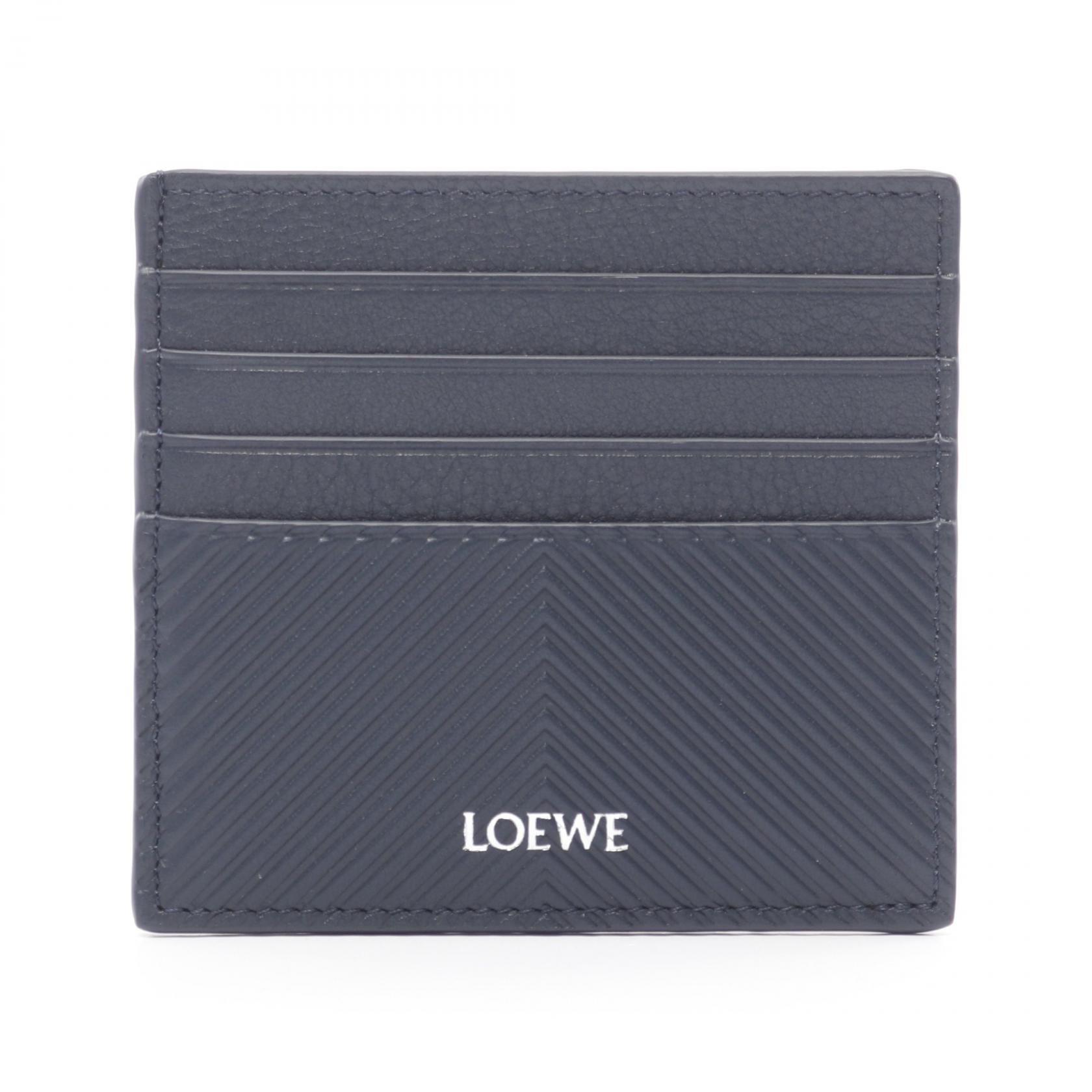 楽天市場】ロエベ LOEWE アナグラム スクエア カードホルダー チェーン
