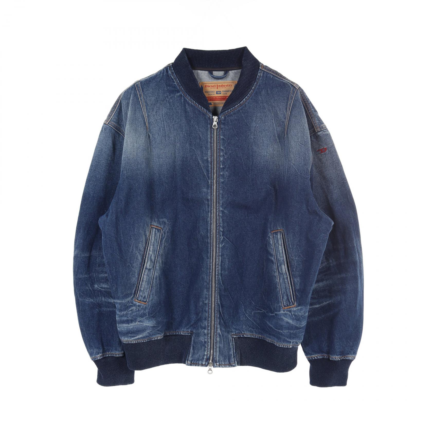 楽天市場】DIESEL ディーゼル G-Lychnis 中綿ジャケット MA-1