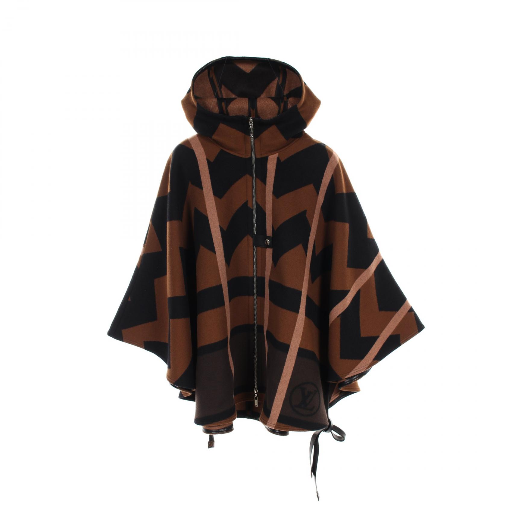 楽天市場】ルイ・ヴィトン LOUIS VUITTON フーデッドケープ モノグラム