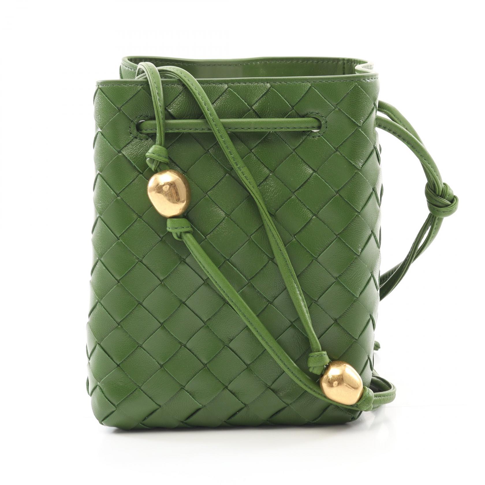 国内即発【BV】カセット ミニ バケットバッグ 680217 ロータス CASSETTE（BOTTEGA VENETA） ボッテガ ヴェネタ （BOTTEGA