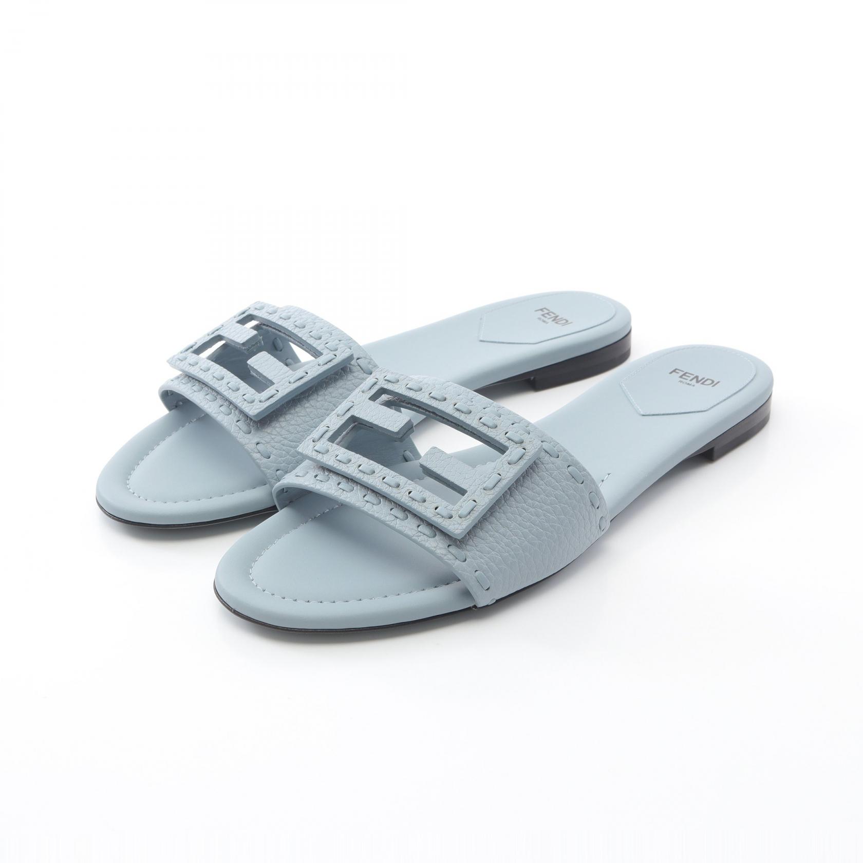 楽天市場】フェンディ FENDI サンダル ミュール ブラウン 8x8404 ajzf