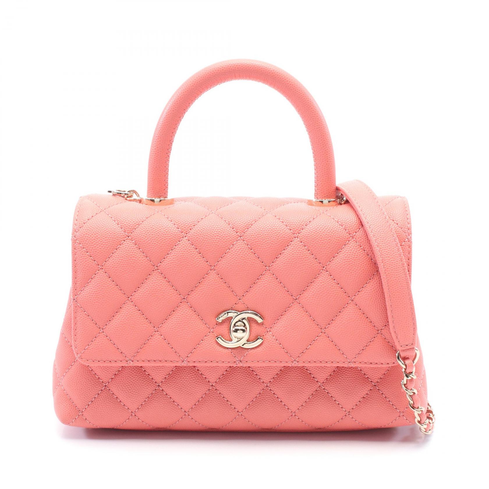 楽天市場】CHANEL シャネル ココマーク ハンドバッグ プラスチック