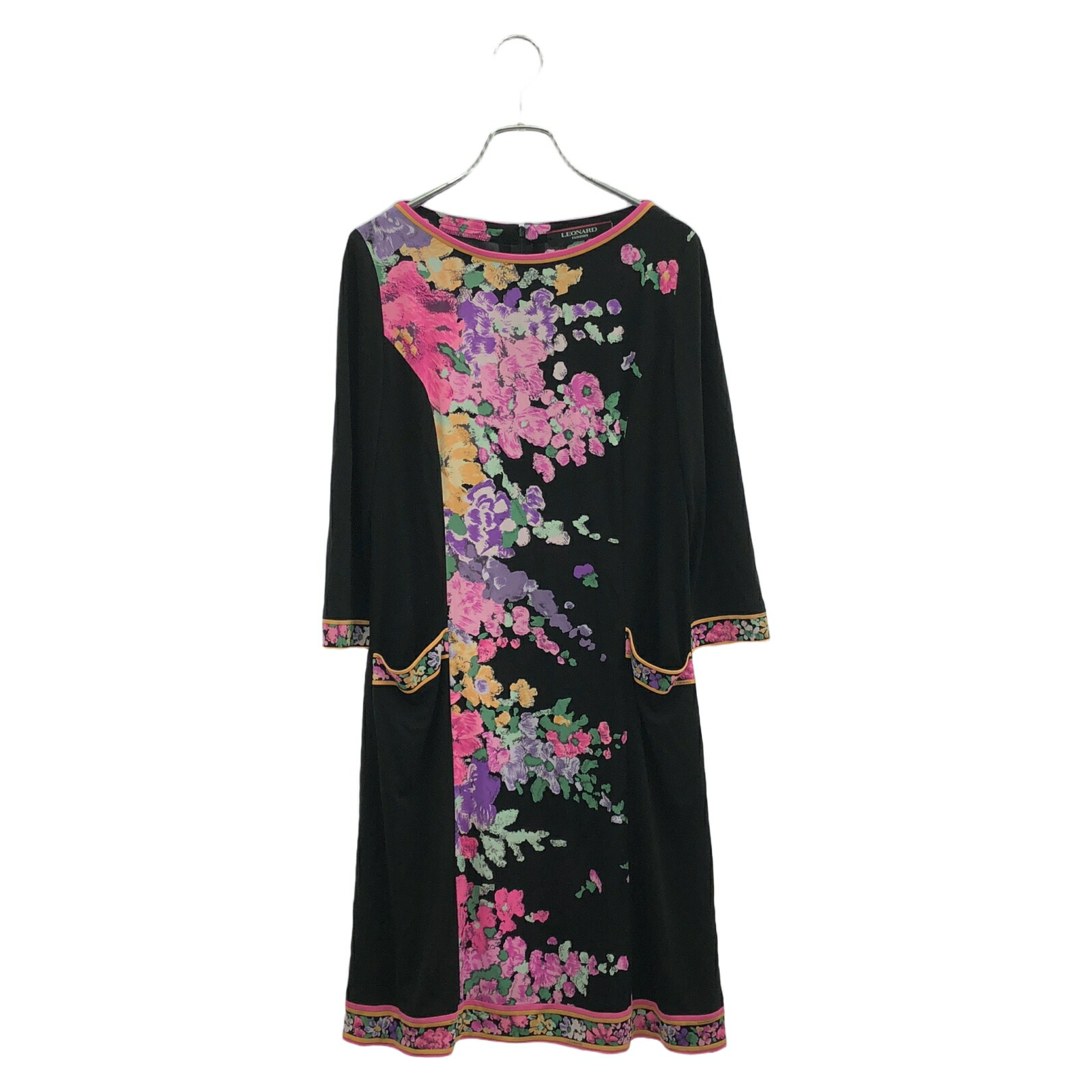 楽天市場】LEONARD レオナール 0150214 フラワープリント シースルー