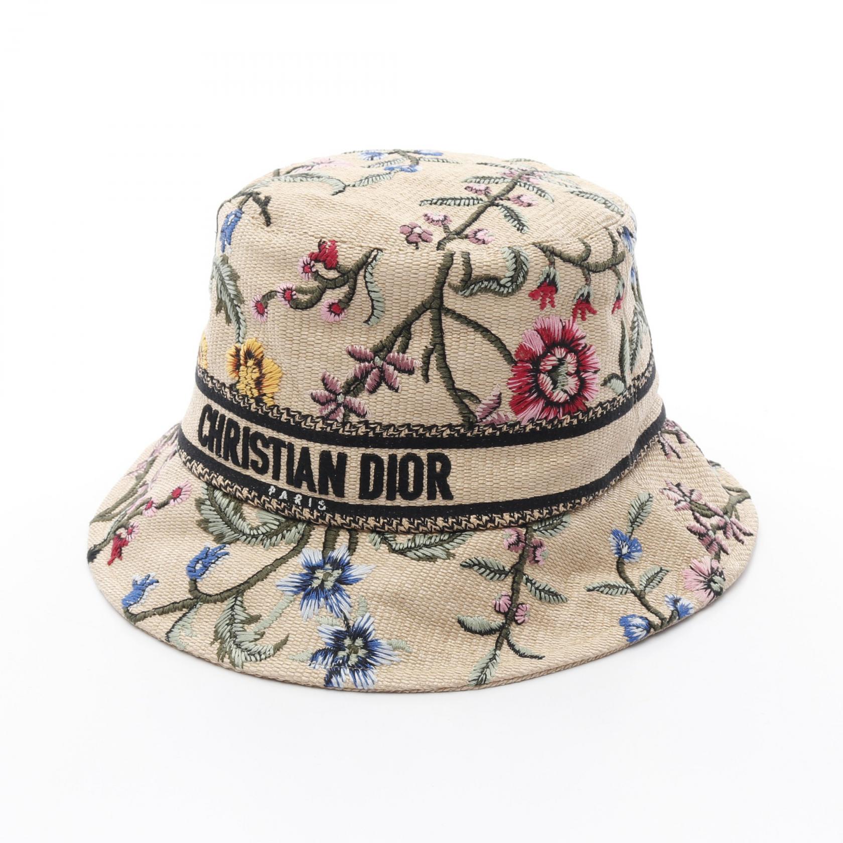 Dior ディオール　バケハ　バケットハット ハット帽子 DIOR バケットハット58 美品 バケハ