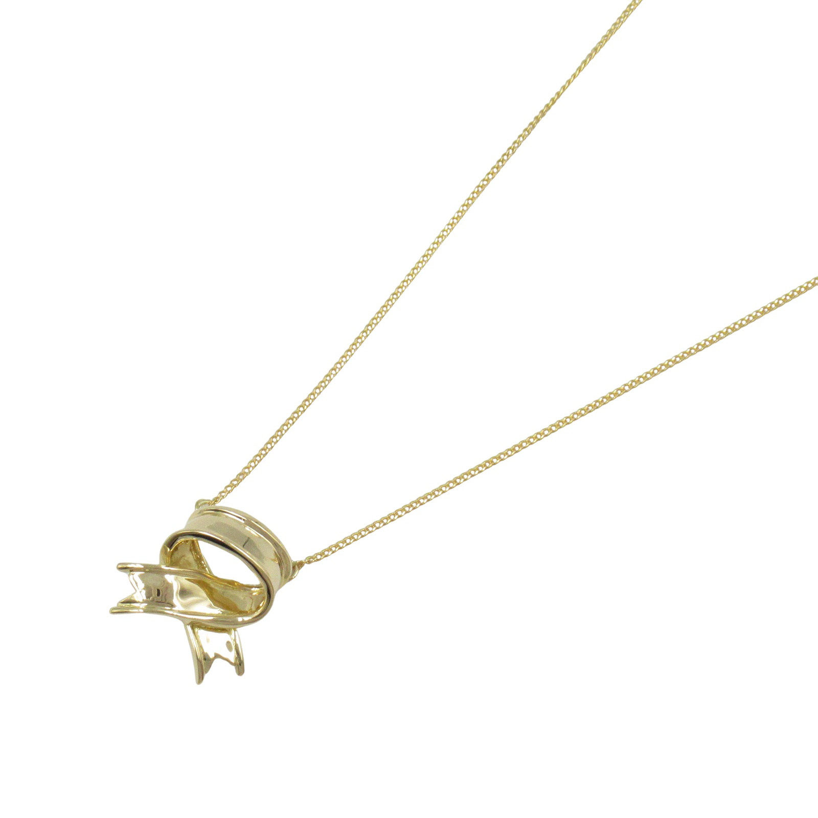 Tiffany & Co. ツイストリボンネックレス k18 楽天市場】ティファニー Tiffany & Co. ネックレス ボウ ツイスト