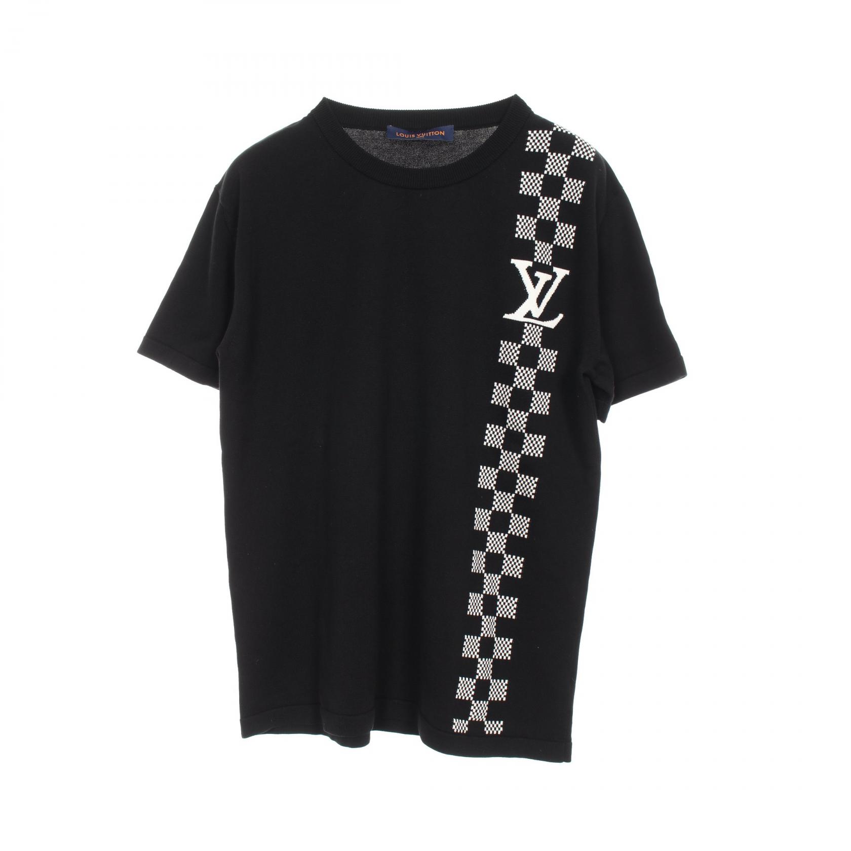 新品タグ付き LOUIS VUITTON ダミエディテール ポロドレス LVロゴ 2101218911558_1.jpg