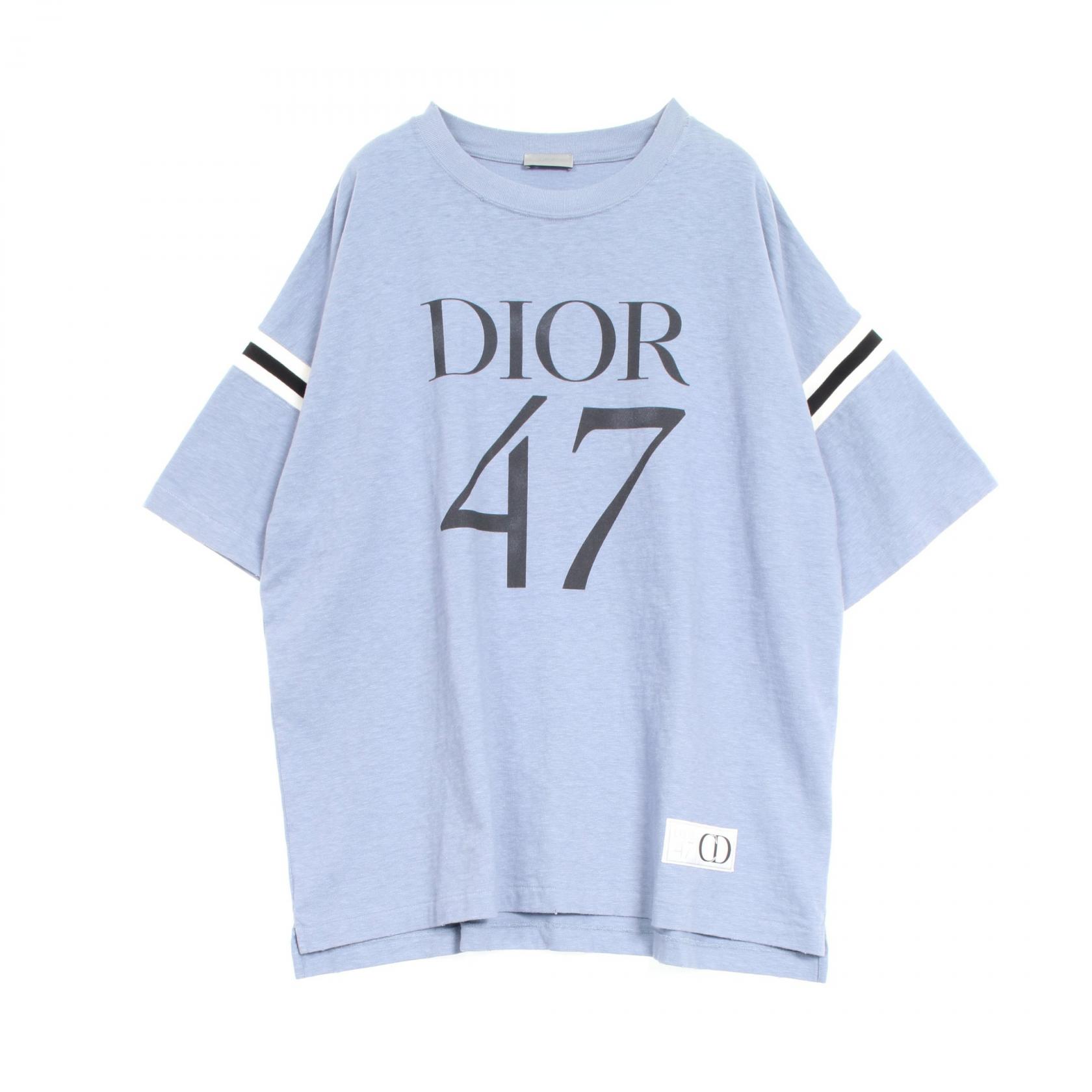 極美品 08SS⭐️ディオールオム 長袖シャツ 旧ロゴ コットン ホワイト M位 DIOR HOMME ディオールオム ブロード プレーン 長袖 ドレス