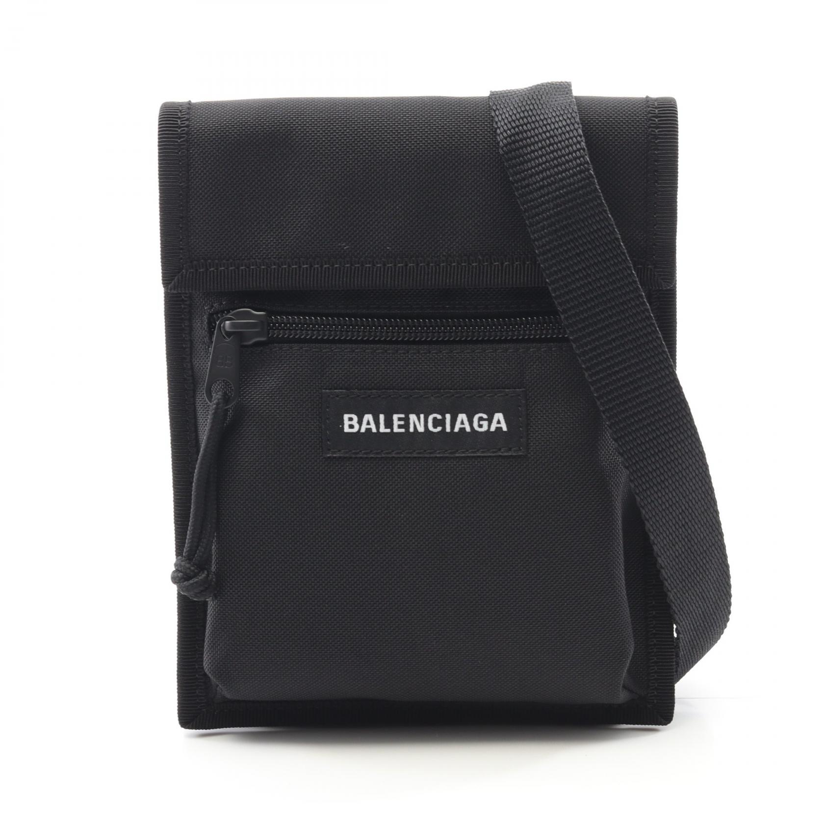BALENCIAGA ロゴプリント ブラックポーチ 楽天市場】【目玉商品＆P5倍】バレンシアガ／BALENCIAGA