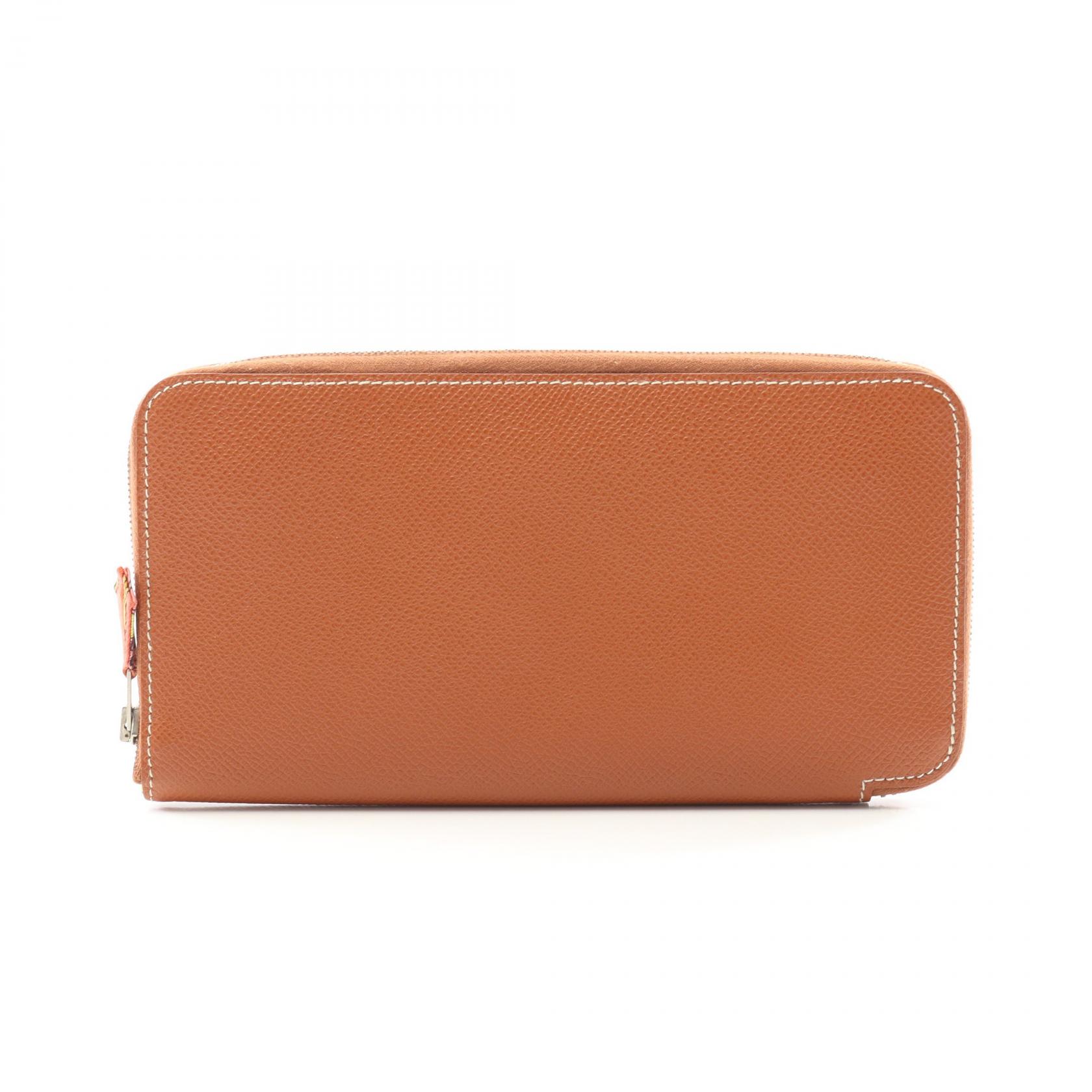 HERMES エルメス アザップ クラシック 長財布 ヴォーエプソン　ブラウン HERMES エルメス アザップクラシック 長財布 ヴォーエプソンブラウン