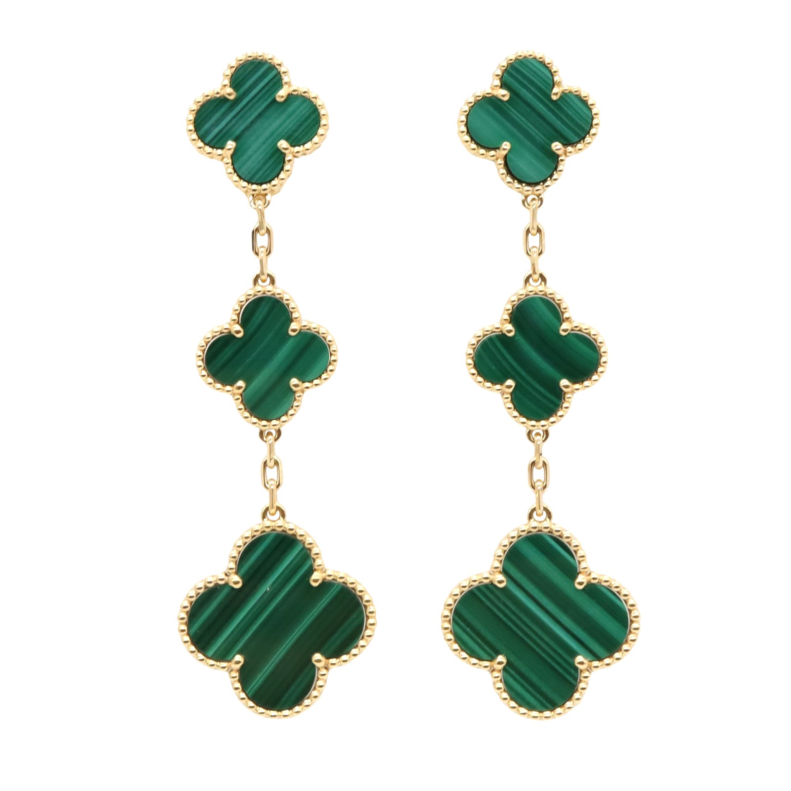 保証書付き・女性 Van Cleef & Arpels アルハンブラ ピアス Van Cleef & Arpels - ヴァンクリーフ&アーペル アルハンブラ