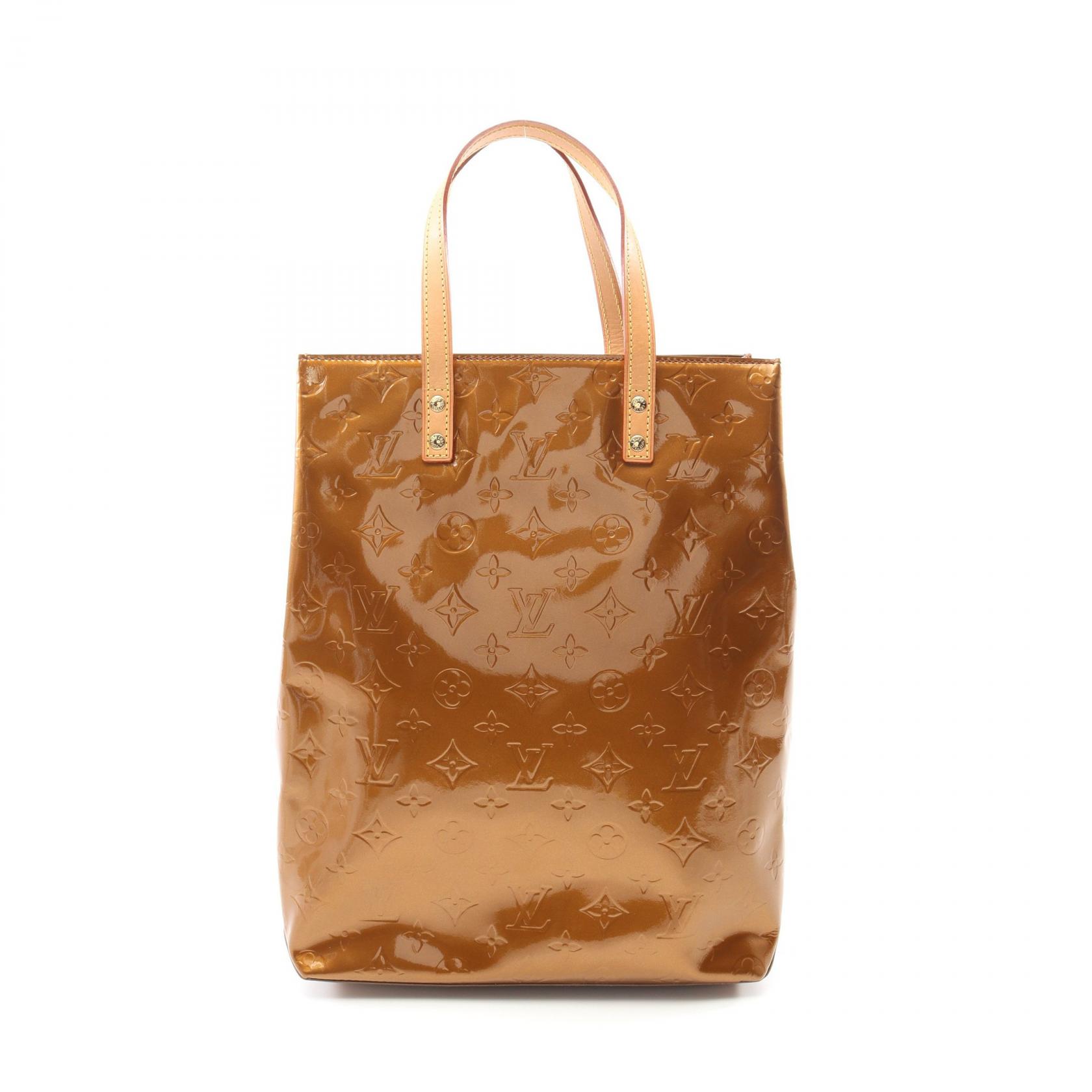 ルイ・ヴィトン LOUIS VUITTON リードMM トートバッグ バッグ レザー ヴェルニ レディース ブラウン系 M91143 【中古】｜BRANDOFF TOKYO