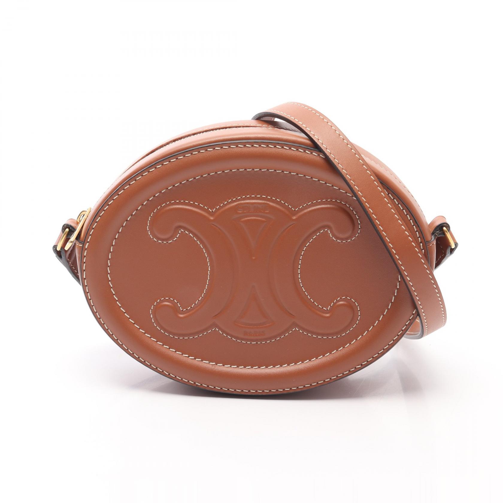 楽天市場】【超美品】 セリーヌ ショルダーバッグ オーバルパース