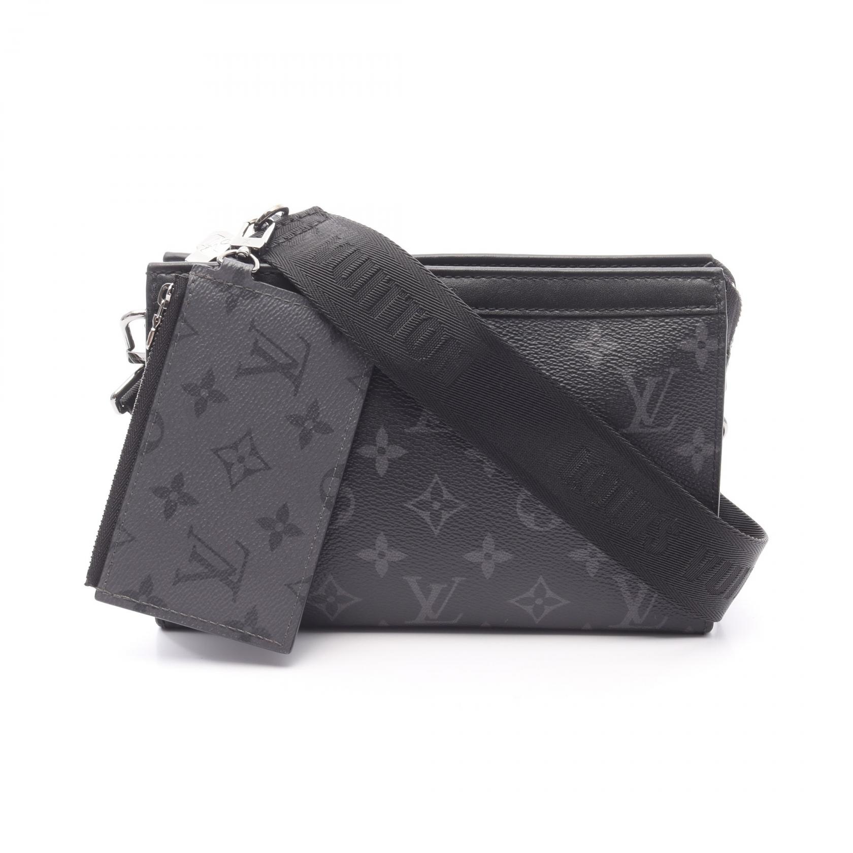 新品同様/IC ルイヴィトン ガストン ショルダーバッグ モノグラム エクリプス 楽天市場】LOUIS VUITTON ルイ ヴィトン モノグラムエクリプス