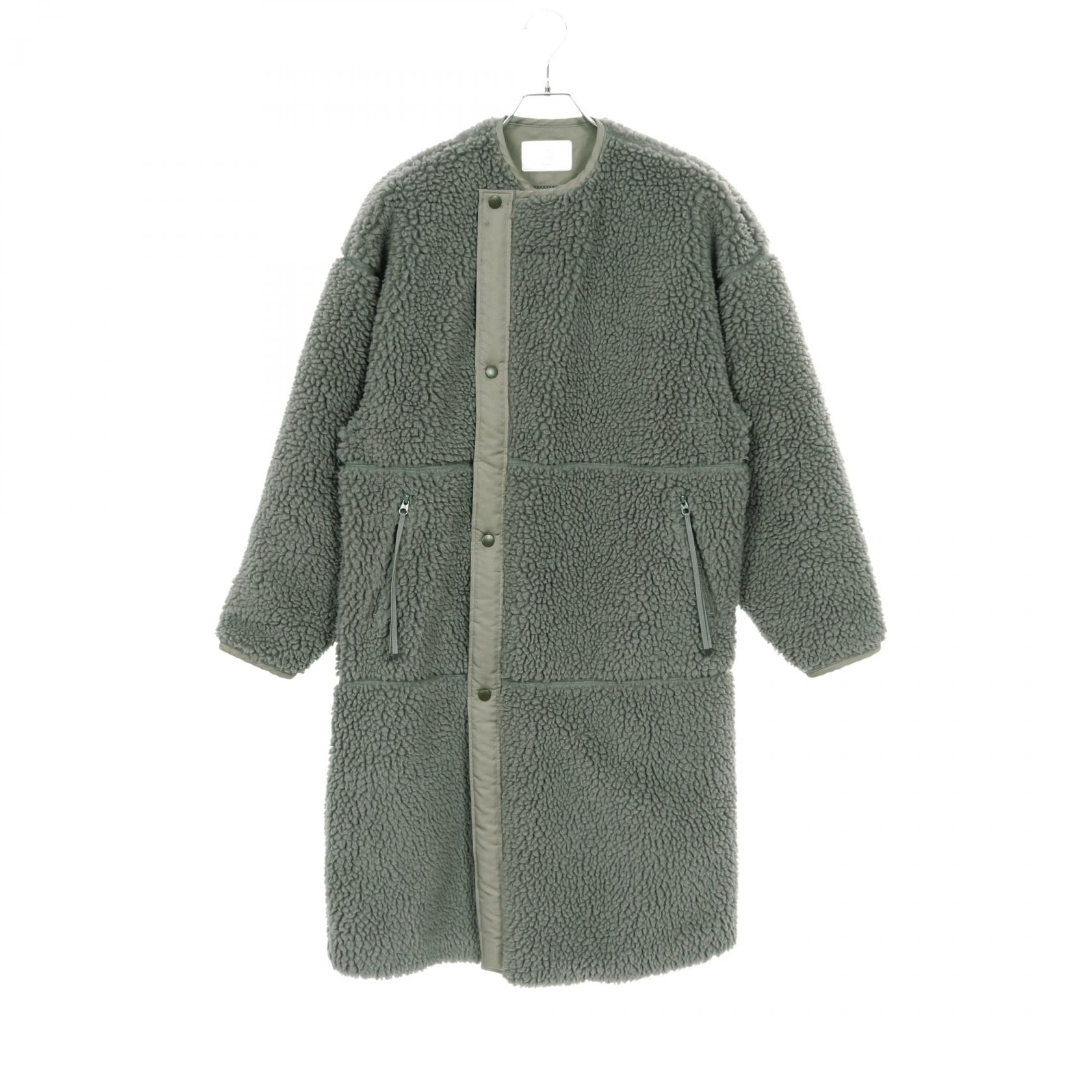 HYKE 【ほぼ未使用　美品ロングコート 】定価81000円　ブラック HYKE 【ほぼ未使用 美品ロングコート 】定価81000円 ブラック