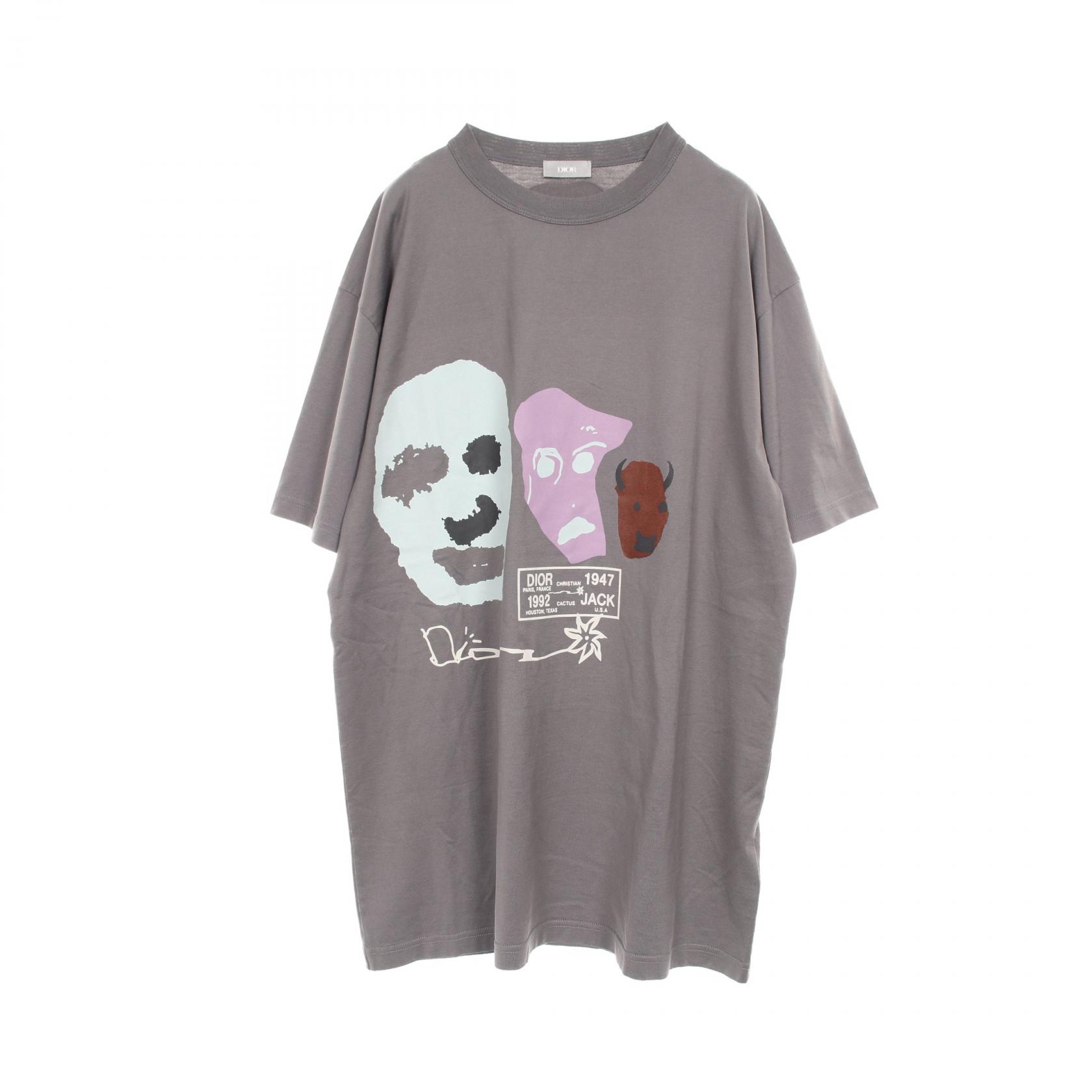 楽天市場】DIOR 22aw x TRAVIS SCOTT CACTUS JACK OVERSIZED TEE SIZE