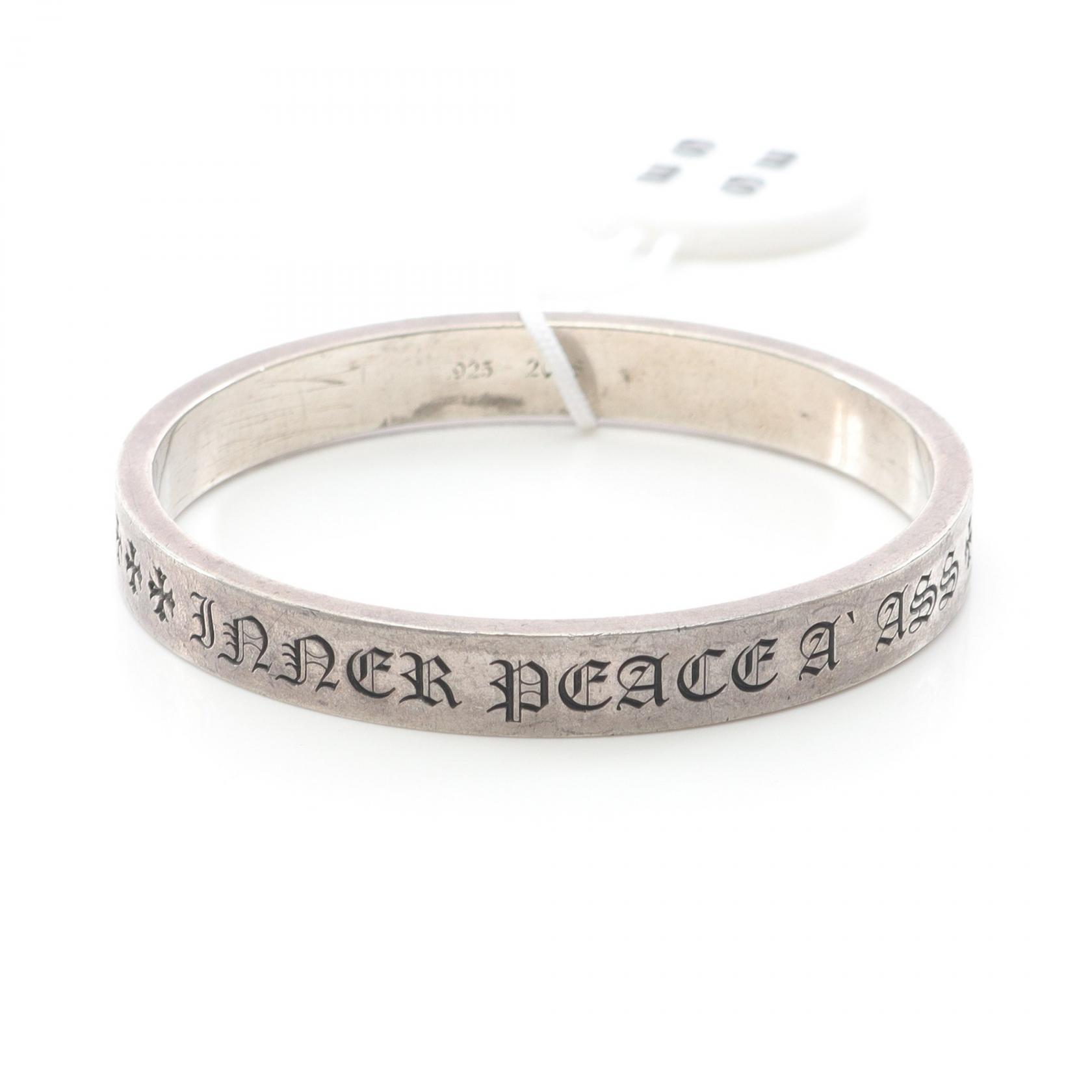 Chrome Hearts 925シルバーバングル 1998年製 Chrome Hearts 1998 Sterling Silver Cuff/Bangle Bracelet .925