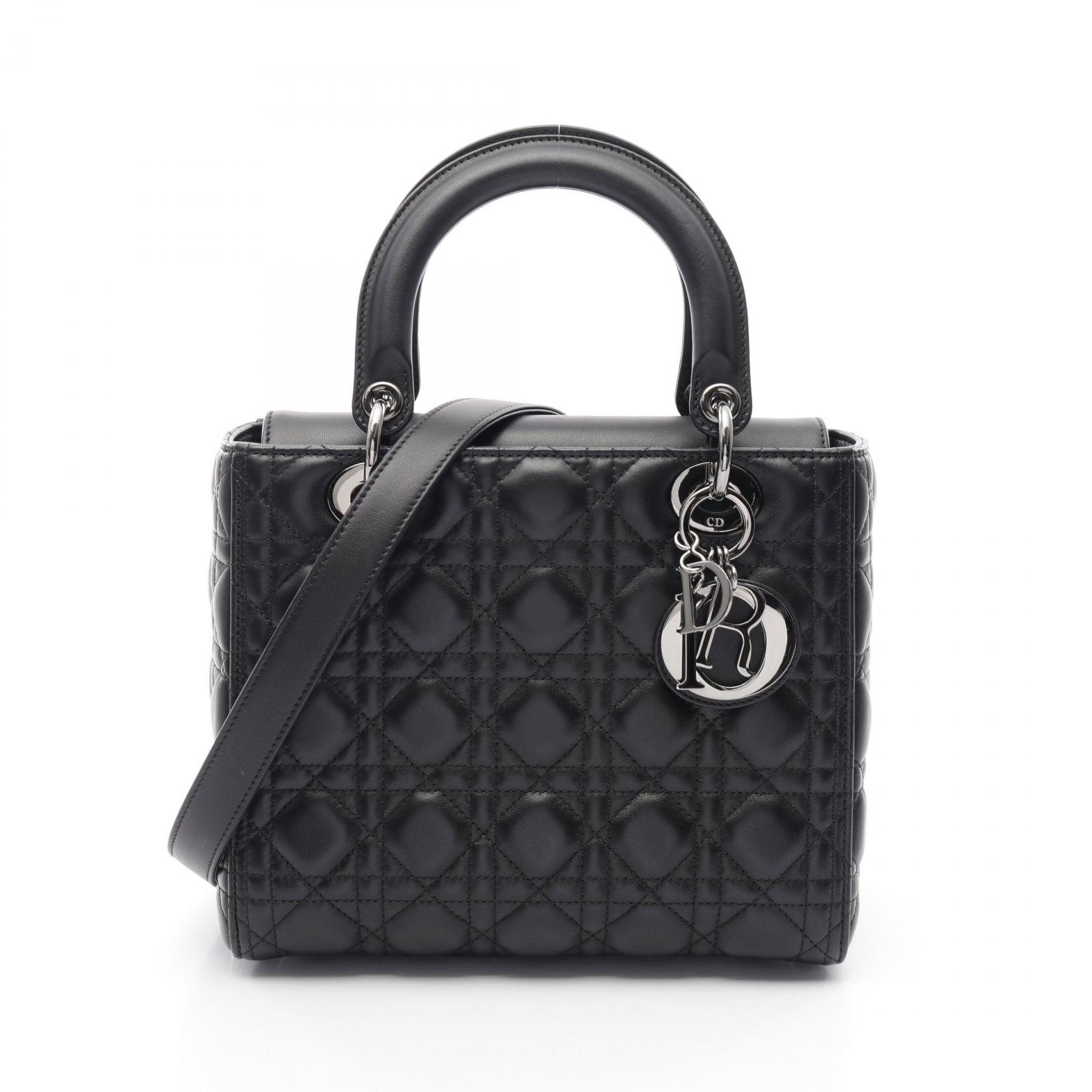楽天市場】ディオール Dior LADY DIOR レディディオール ミディアム 