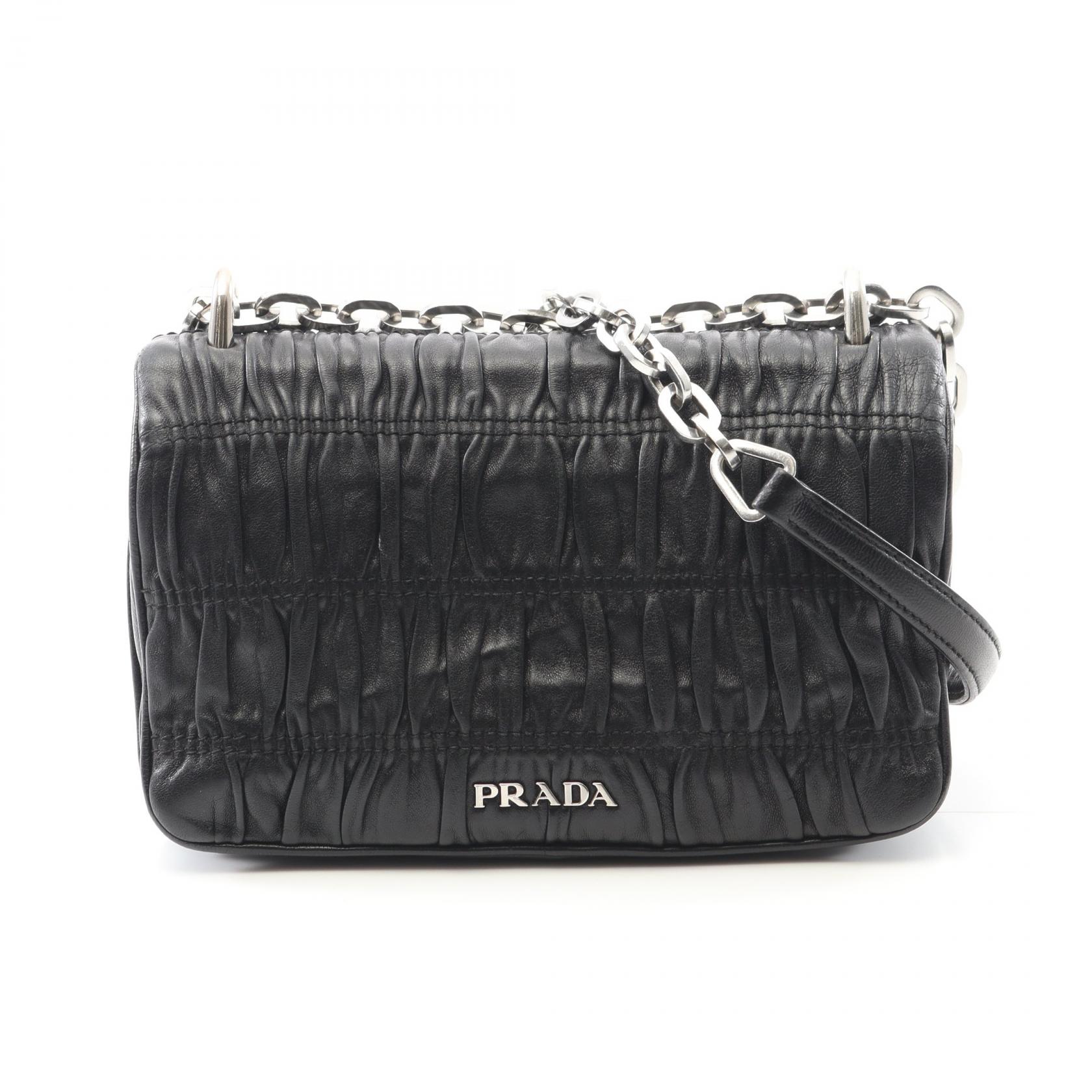 PRADAショルダーバッグ 楽天市場】プラダ PRADA チェーンショルダーバッグ ショルダー