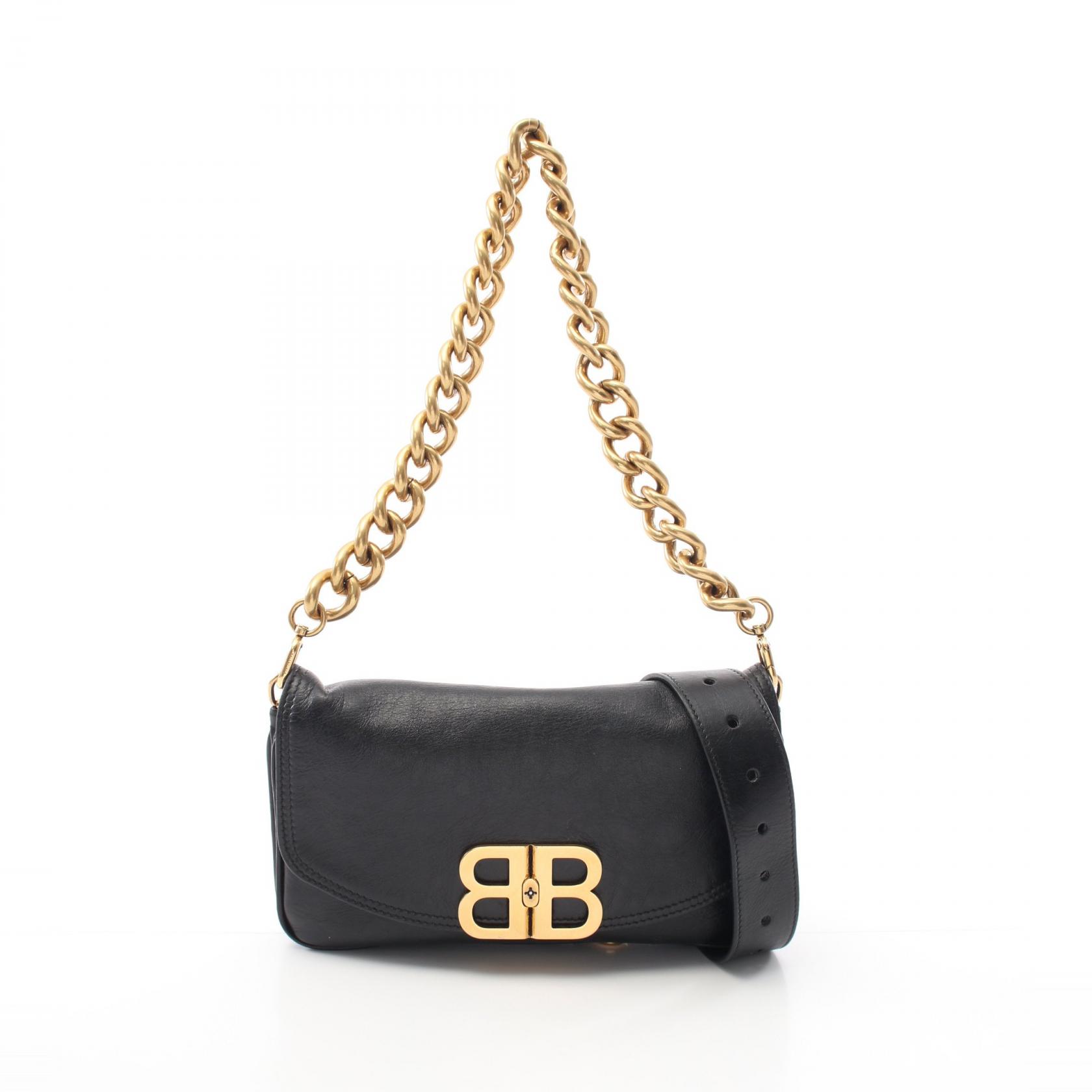 BALENCIAGA ショルダーバッグ ベージュ/ブラック 楽天市場】バレンシアガ BALENCIAGA ショルダーバッグ レザー