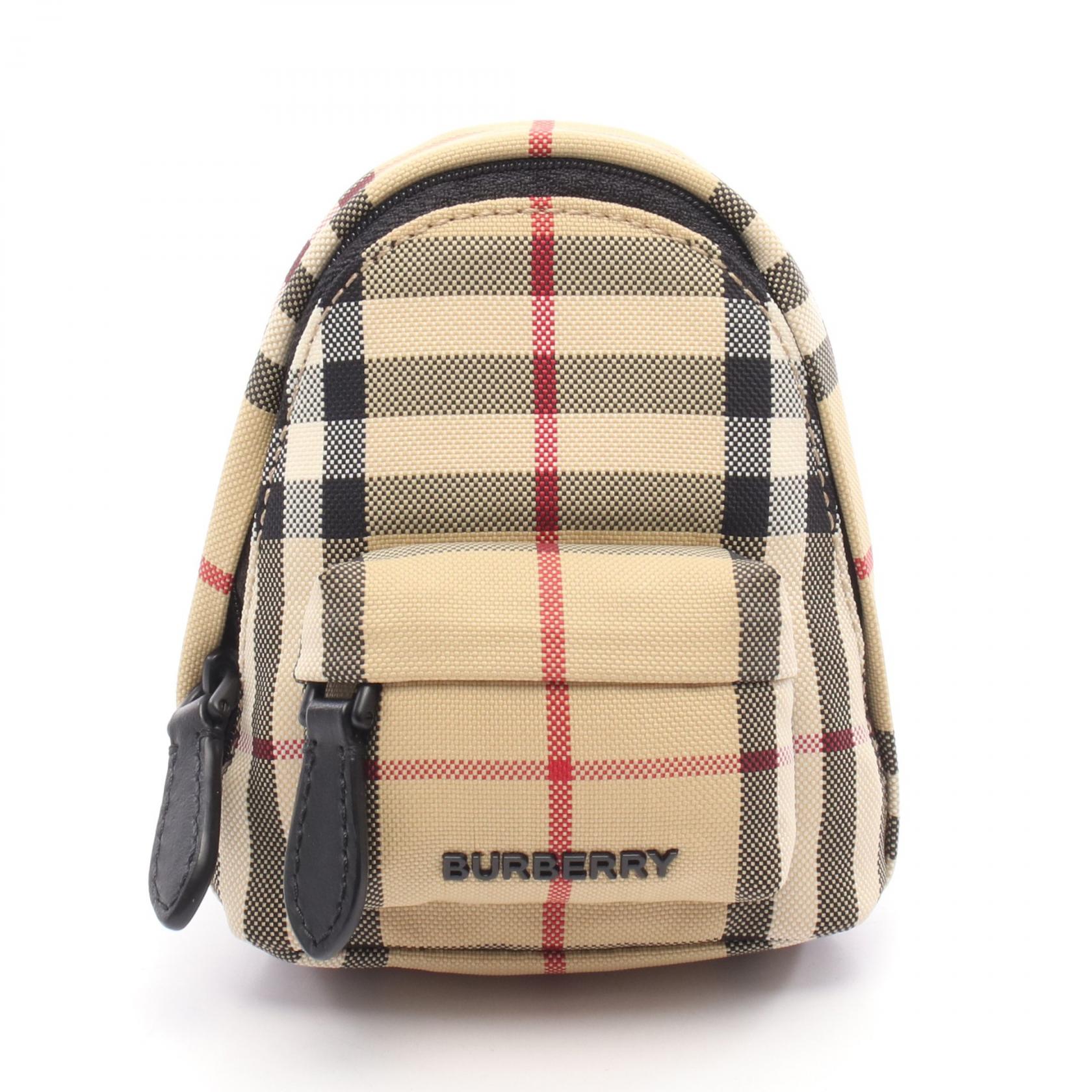 バーバリー BURBERRY MS MINI JETT YYN バックパックチャーム チャーム アクセサリー キャンバス レザー レディース ベージュ系 / ブラック系 / マルチカラー 8069827 【新品】 28,728円