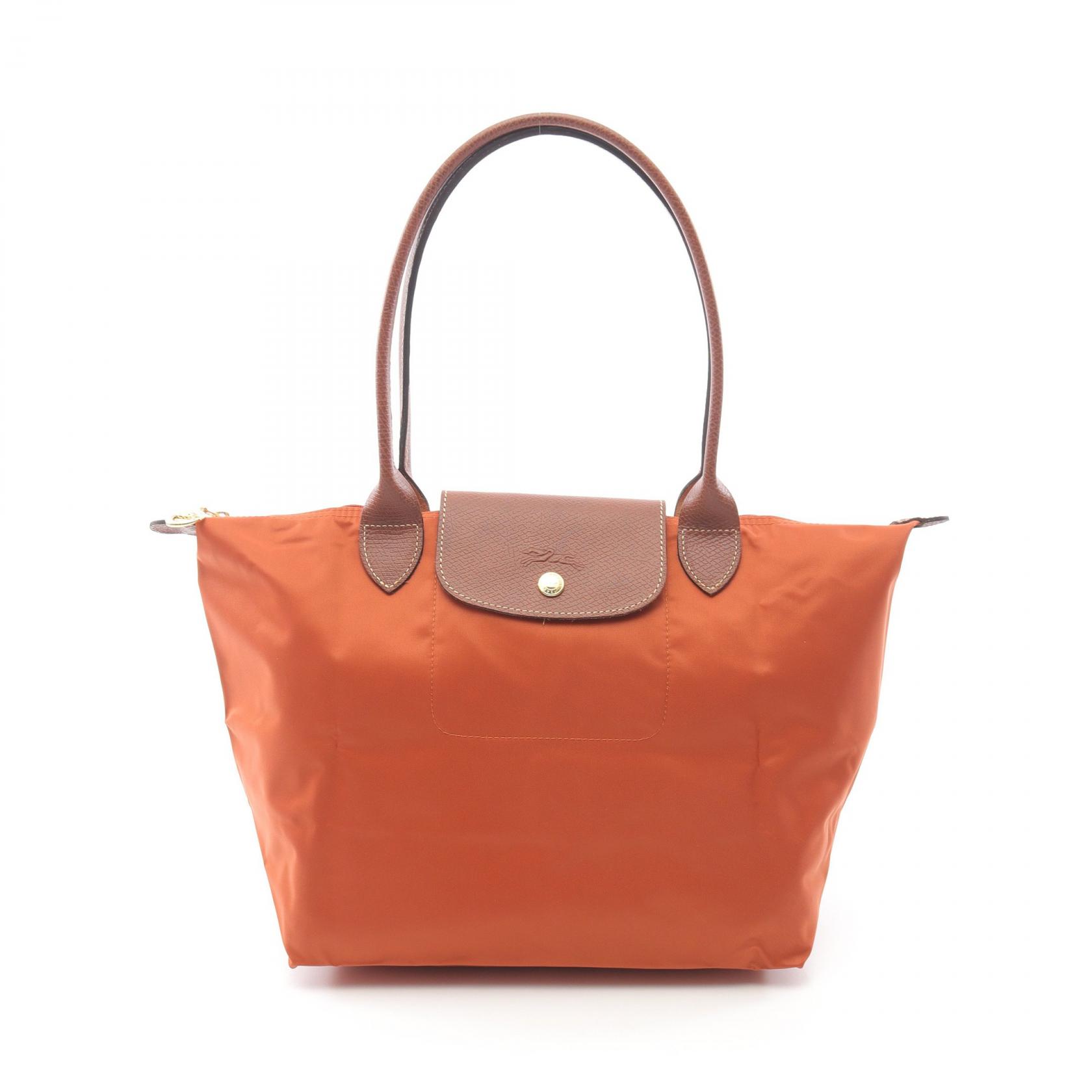 ≪5％OFFクーポン対象＆まとめ買い10%OFF≫ロンシャン Longchamp LE PLIAGE ORIGINAL M ル プリアージュ オリジナル M トートバッグ バッグ キャンバス レザー レディース ブラウン系 L2605089P97 【新品】