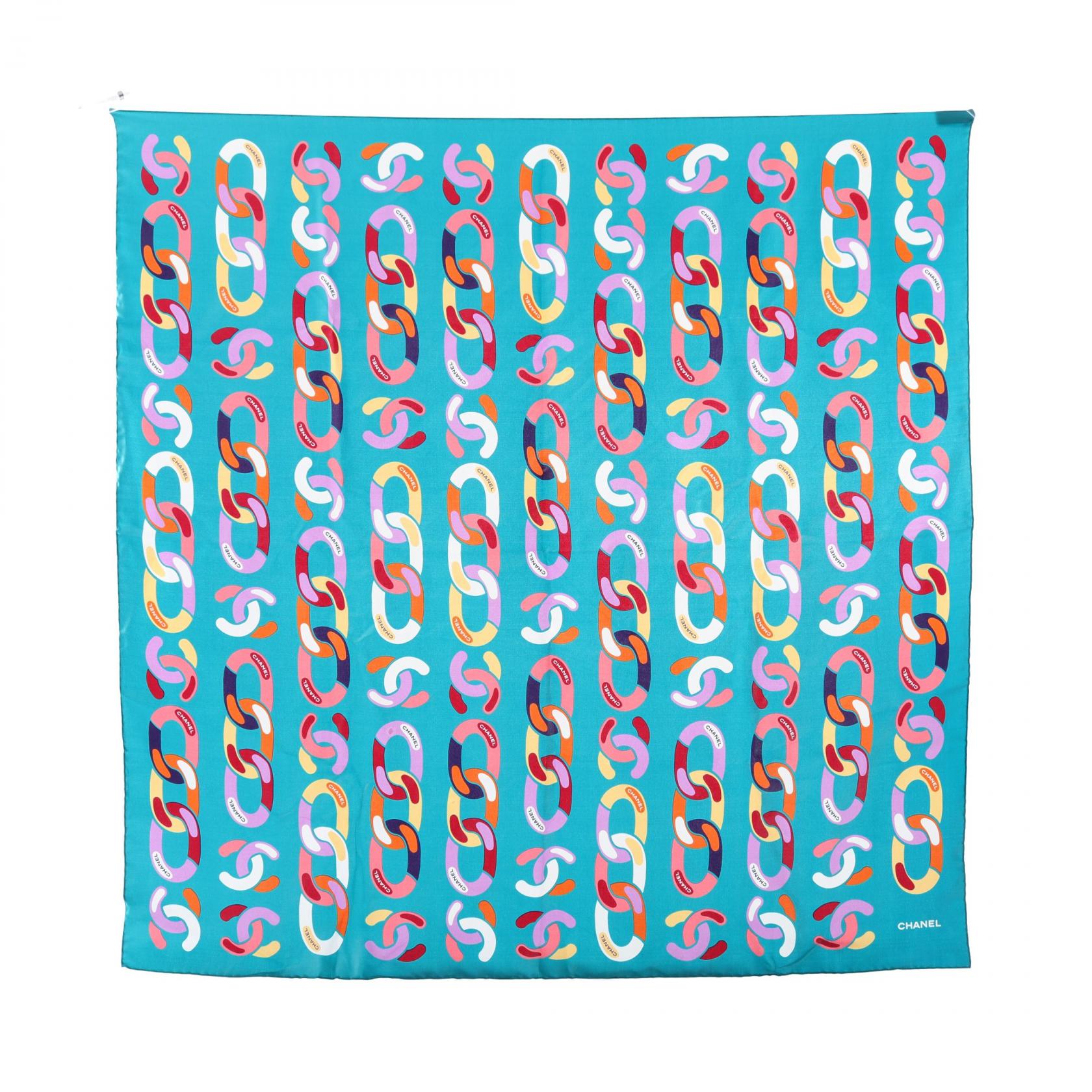 楽天市場】シャネル CHANEL スカーフ カメリア ココ チェーン ピンク