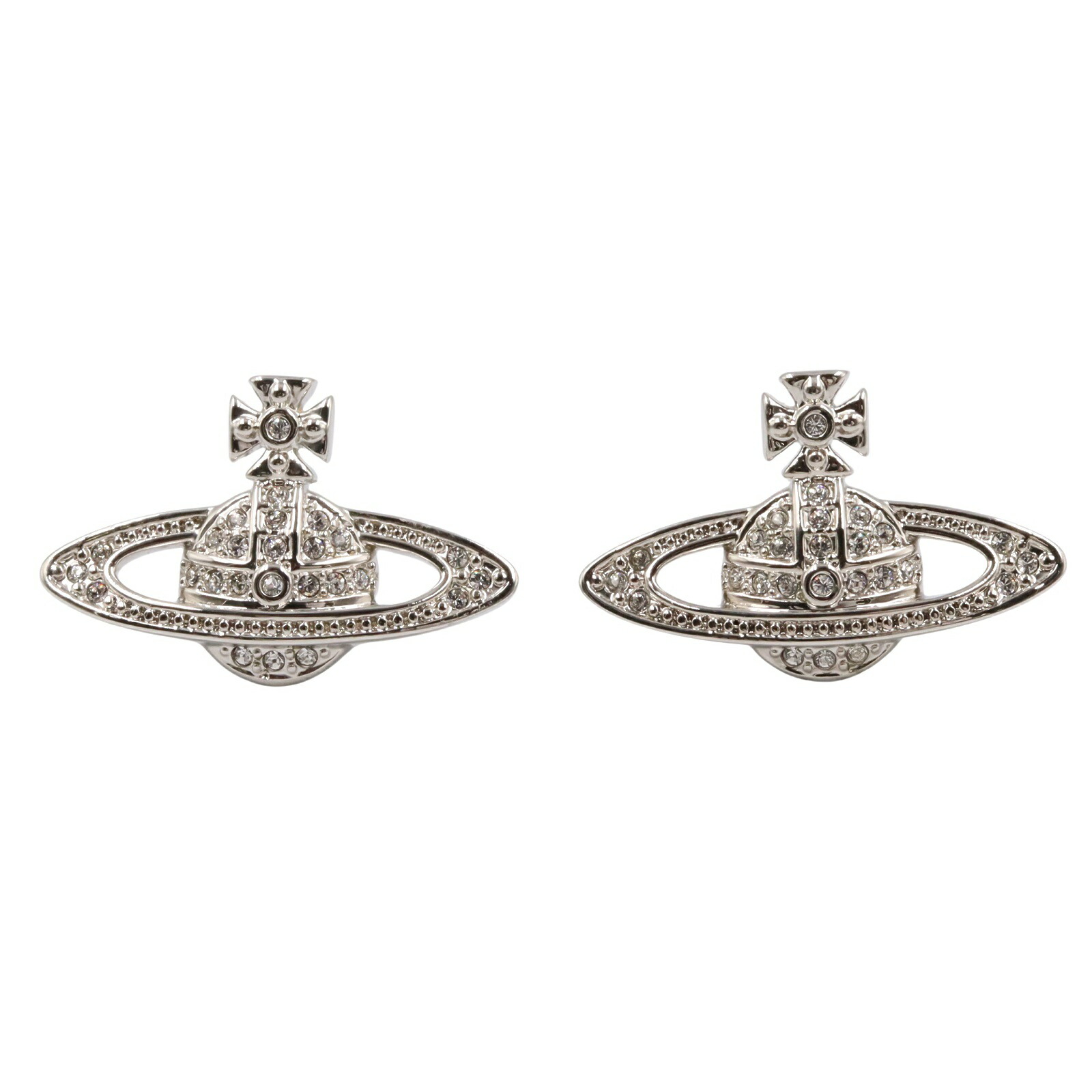 ヴィヴィアンウエストウッド Vivienne Westwood ピアス ピアス ジュエリー 真鍮 レディース シルバー系 62020033/02P116 【新品】