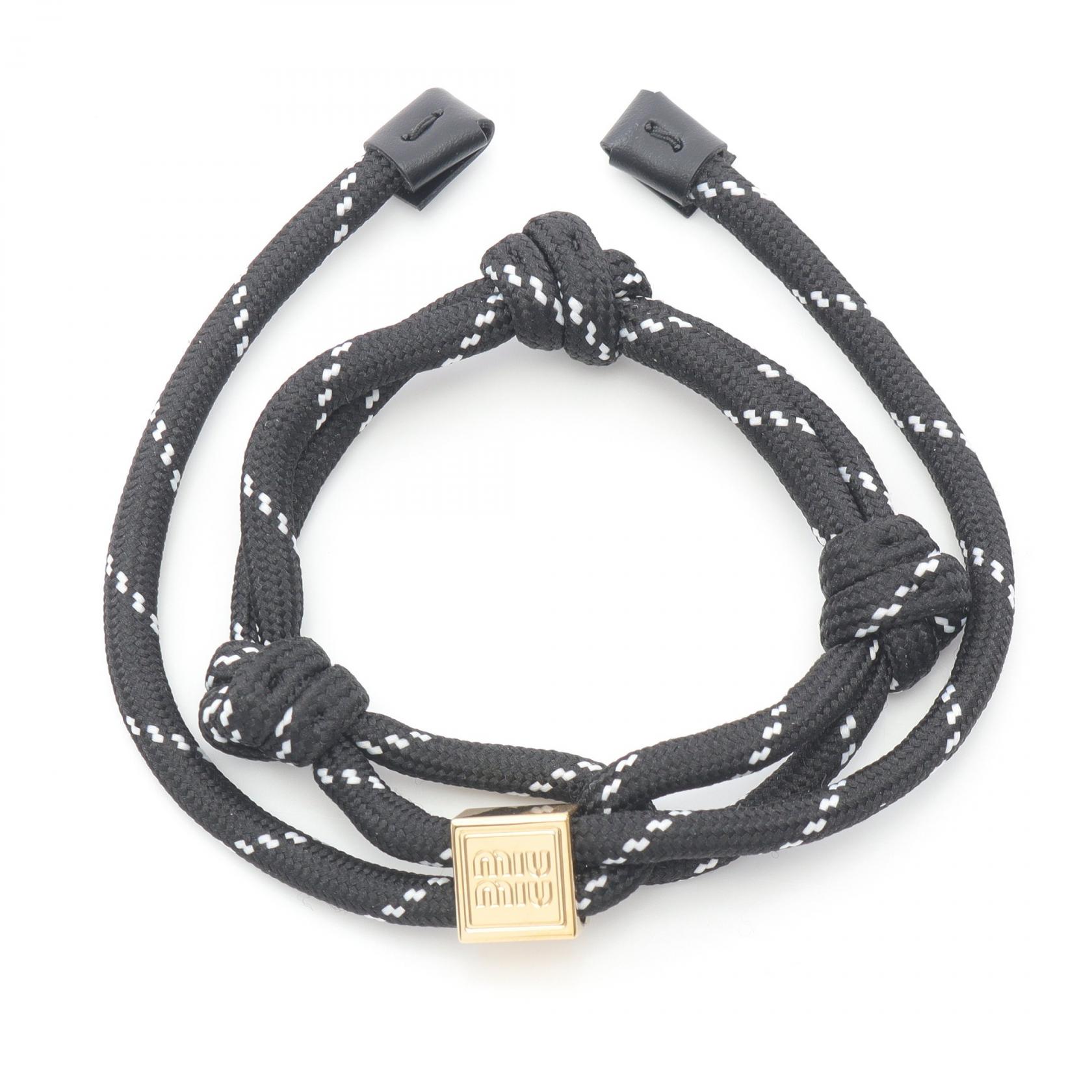 楽天市場】miumiu ミュウミュウ Crystal Logo Bracelet 楽天市場】miumiu ミュウミュウ Crystal Logo Bracelet