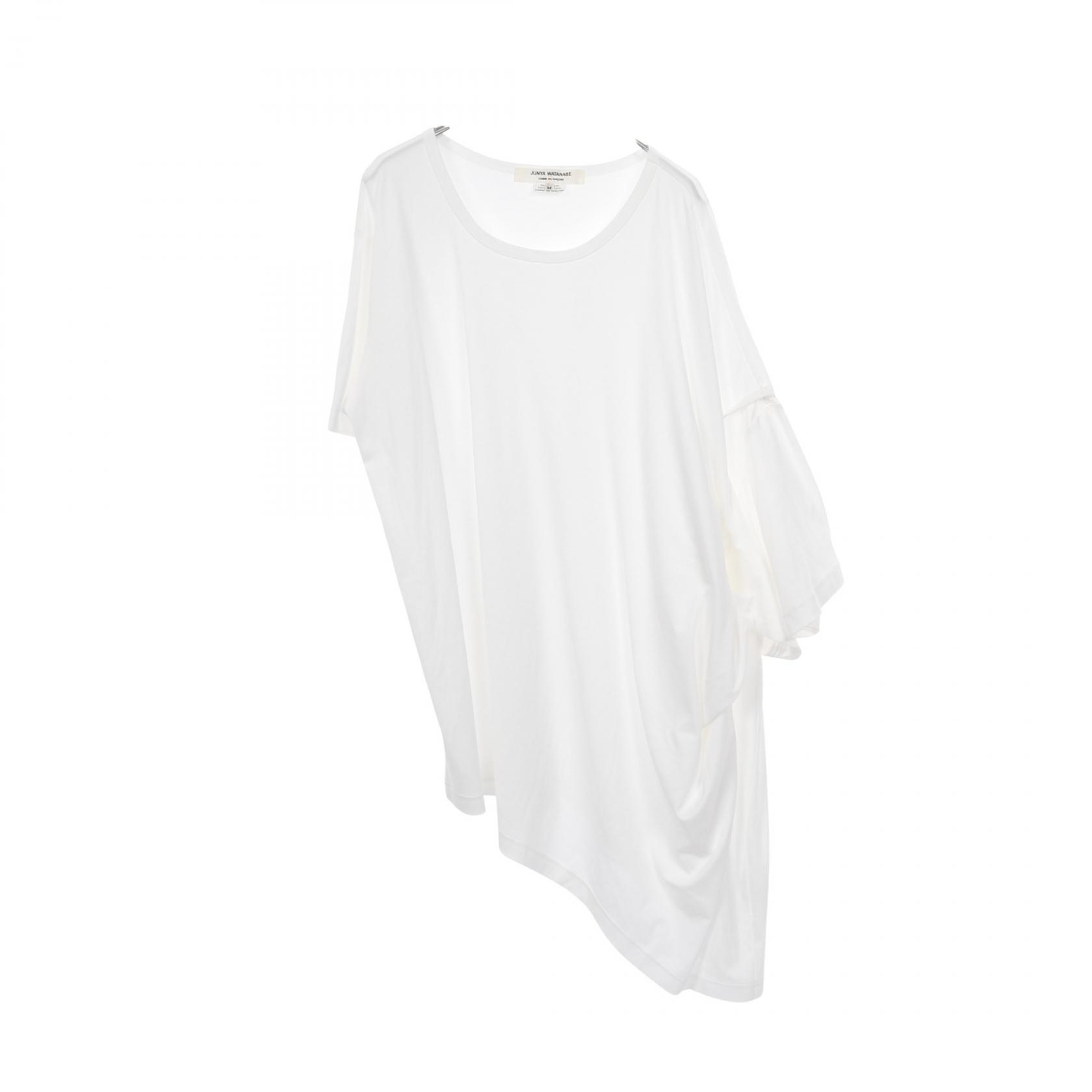 【ポイント5倍｜4/18 0:00～4/20 23:59】ジュンヤワタナベコムデギャルソン JUNYA WATANABE COMME des GARCONS カットソー 衣料品 トップス コットン レディース ホワイト系 JG-T038 【中古】