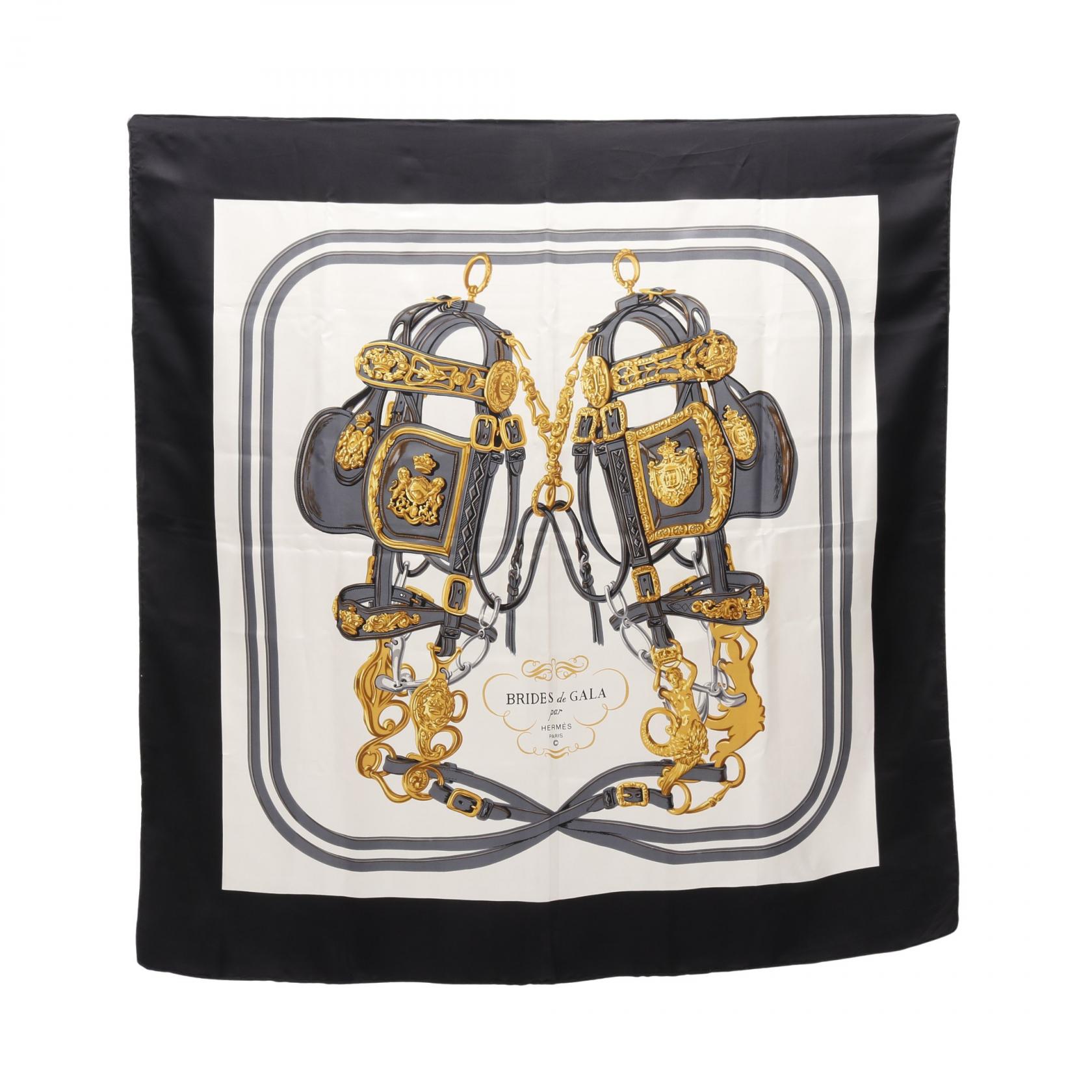 楽天市場】【中古】【極美品】 エルメス スカーフ カレ90 シルク100