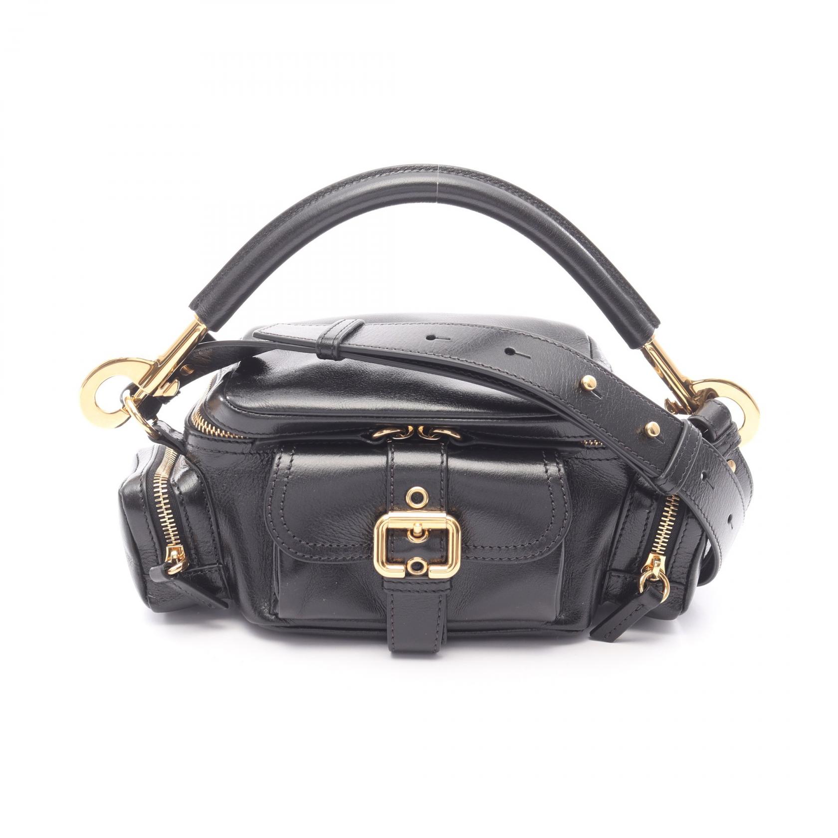 ≪5%OFFクーポン&まとめ買い10% ~7/26 9:59〆≫クロエ Chloe Small Camera ハンドバッグ バッグ レザー レディース ブラック系 CHC24AS534N83001 【新品】|BRANDOFF TOKYO