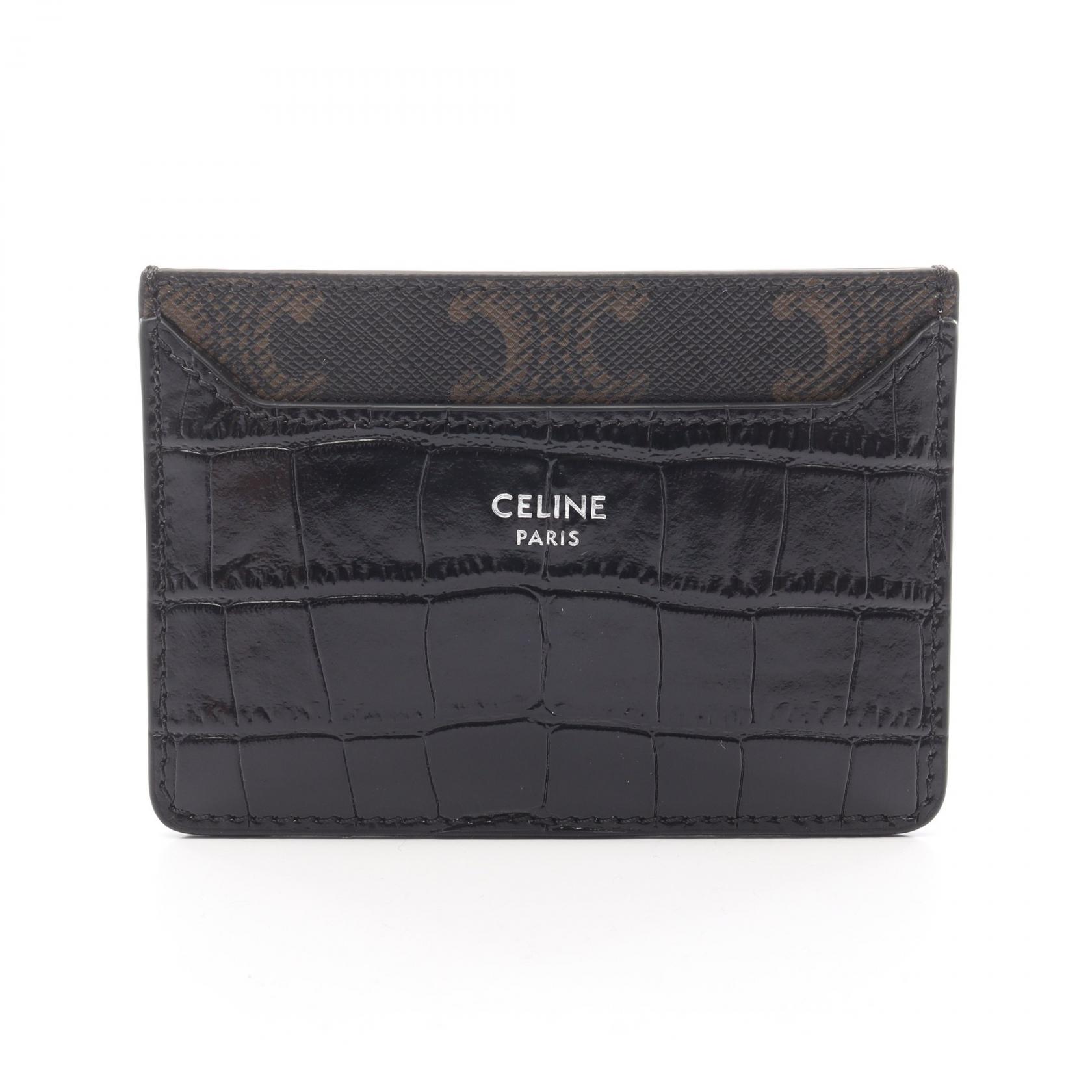 楽天市場】セリーヌ/CELINE 名刺入れ メンズ カーフスキン カード