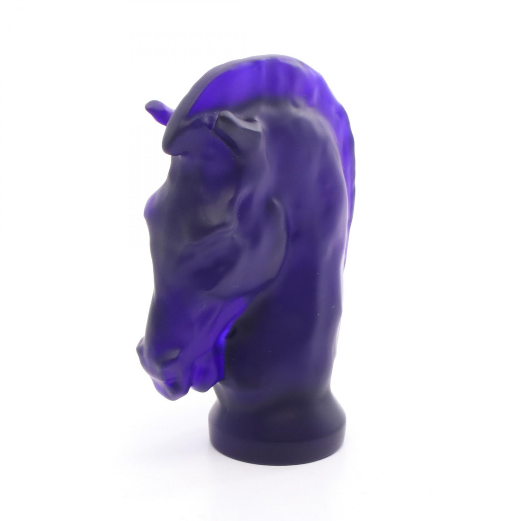 サンルイ SAINT LOUIS JEU SATIN-FINISHED DARK BLUE KNIGHT アクセサリー ガラス メンズ レディース ブルー系 【中古】|BRANDOFF TOKYO