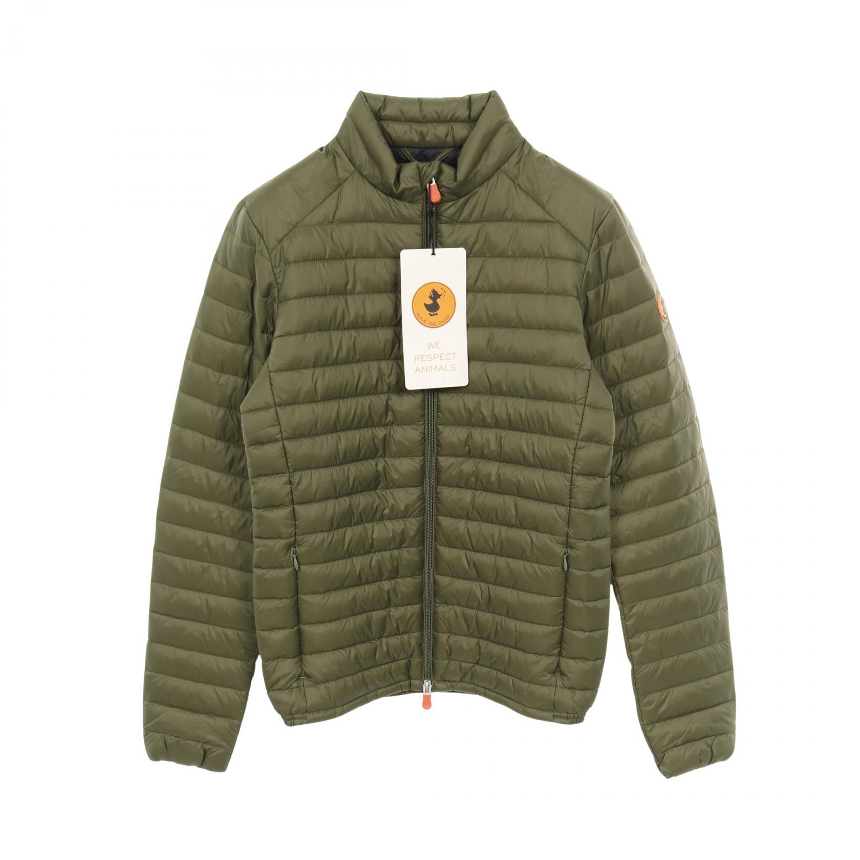【ポイント5倍｜4/18 0:00～4/20 23:59】セーブザダック SAVE THE DUCK ダウンジャケット 衣料品 アウター ナイロン メンズ カーキ系 D32430MGIGA1450012S 【新品】