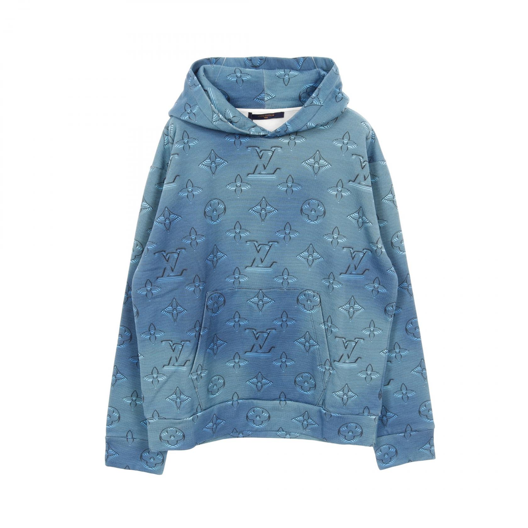 ルイヴィトン エンボスデニムジップパーカー サイズ46 ルイヴィトン エンボスデニムジップパーカー サイズ46