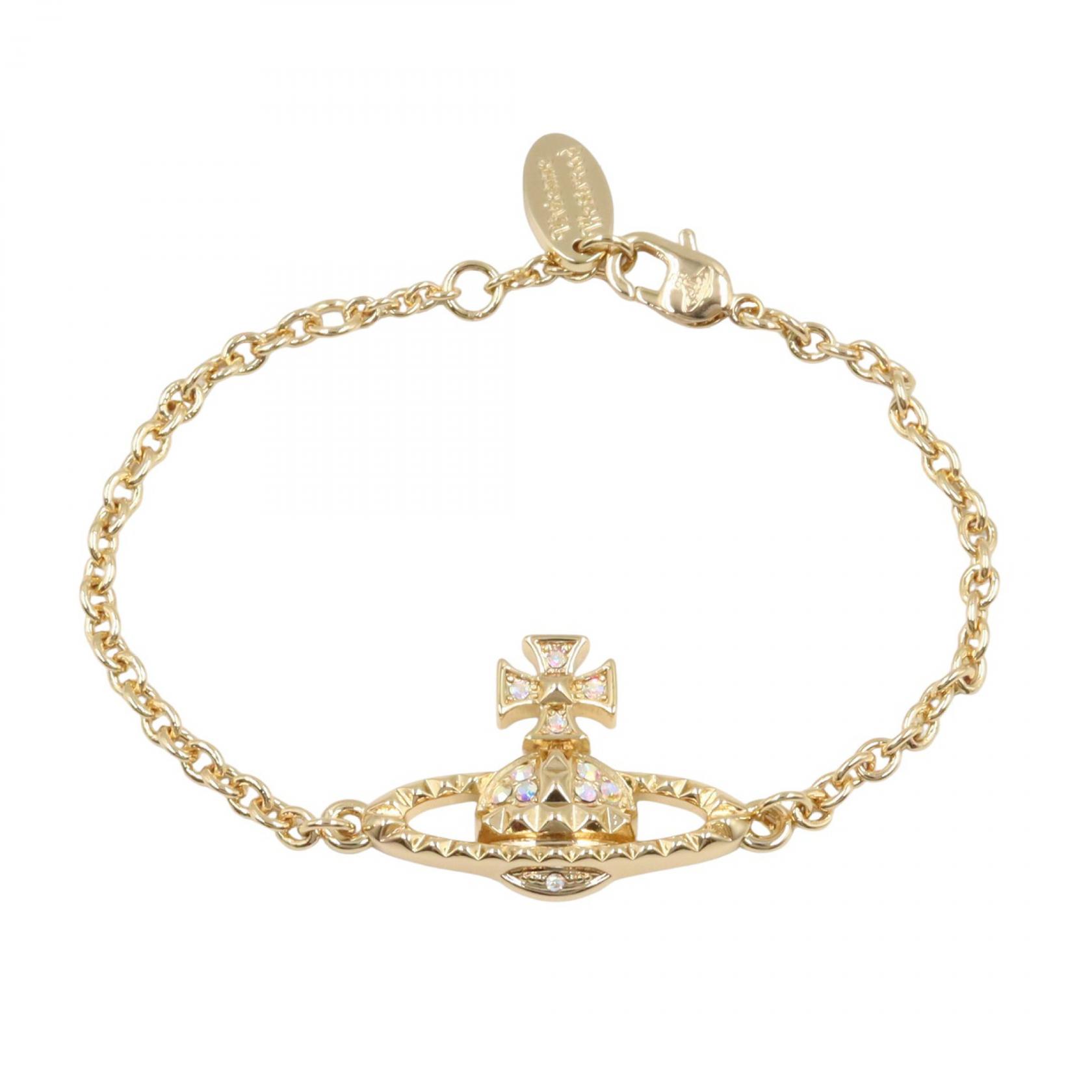 ヴィヴィアンウエストウッド Vivienne Westwood ブレスレット ブレスレット アクセサリー 真鍮 レディース ゴールド系 6102023702R115 【新品】