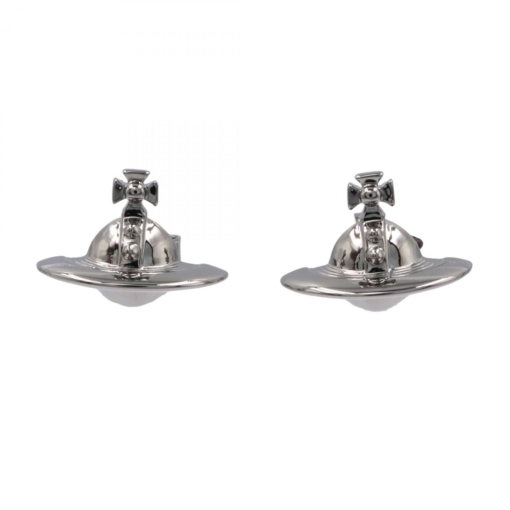 ヴィヴィアンウエストウッド Vivienne Westwood ピアス ピアス ジュエリー 真鍮 メンズ レディース シルバー系 62010038S001 【新品】