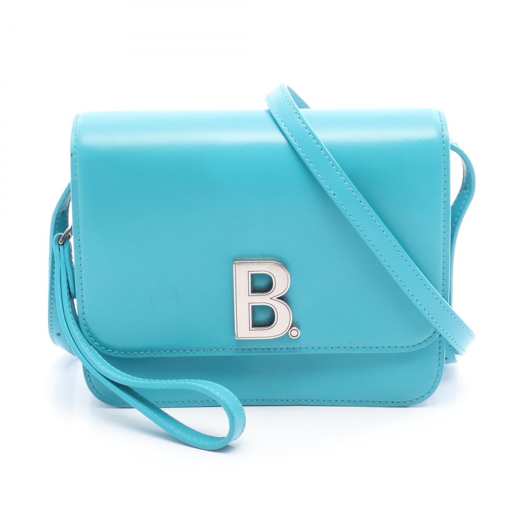 バレンシアガ BALENCIAGA ビードット ショルダーバッグ ショルダーバッグ バッグ レザー レディース ブルー系 592898 【中古】｜BRANDOFF TOKYO