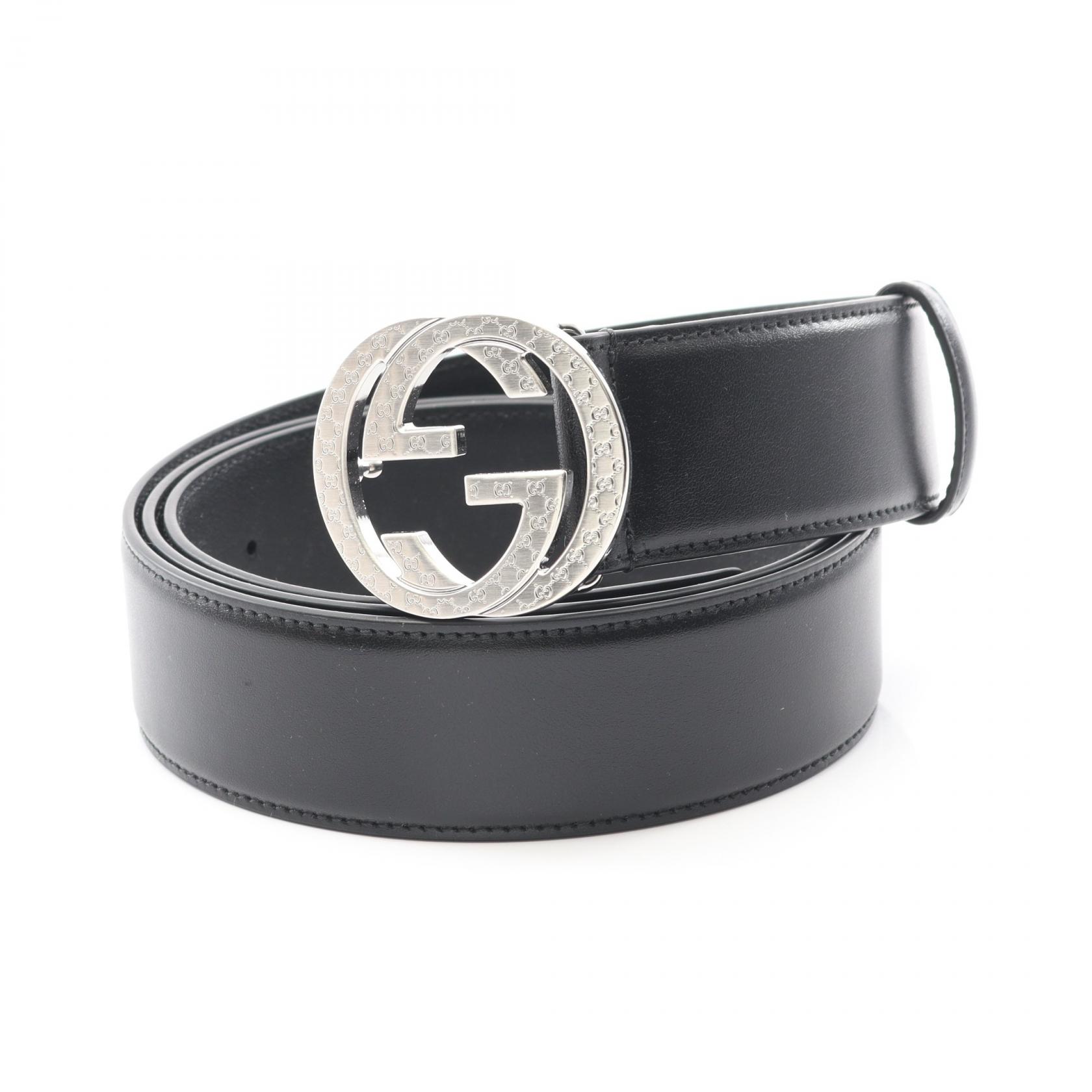 楽天市場】グッチ GUCCI メンズ 小物 ベルト レザーベルト ロゴ