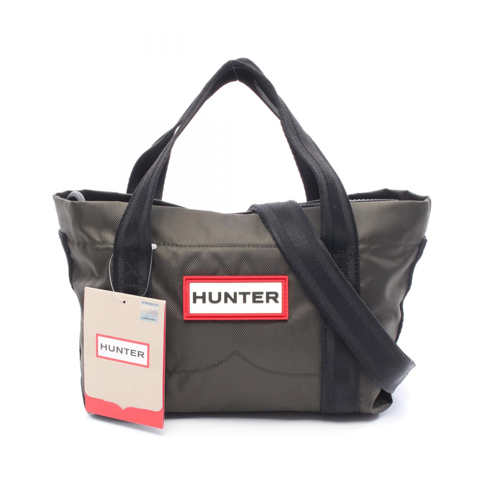 ハンター HUNTER ORIGINAL ESSENTIAL MINI TOTE トートバッグ バッグ ナイロン レディース カーキ系 / ブラック系 UBS7112KBM-DOV 【新品】