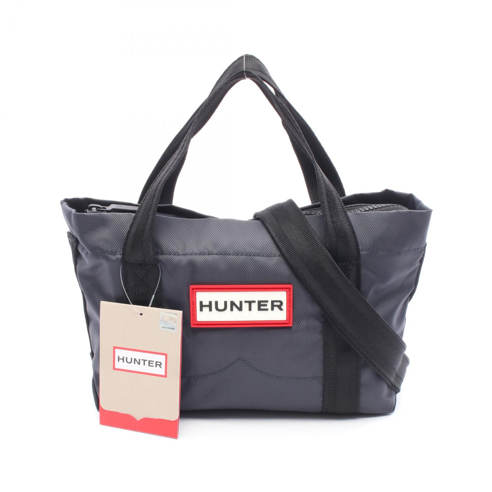 ハンター HUNTER ORIGINAL ESSENTIAL MINI TOTE トートバッグ バッグ ナイロン レディース グレー系 / ブラック系 UBS7112KBM-NVY 【新品】