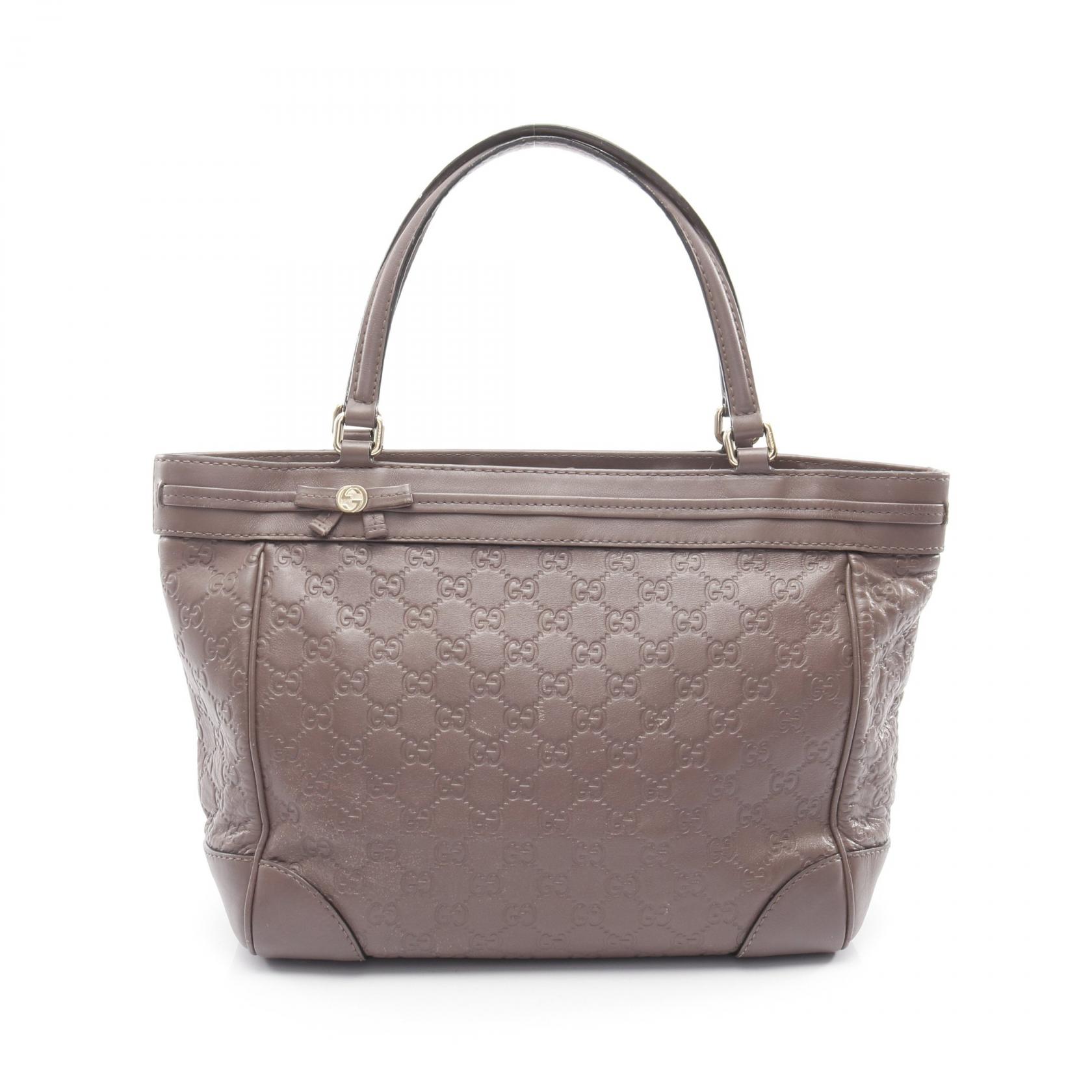 ≪5％OFFクーポン対象＆まとめ買い10%OFF≫グッチ GUCCI メイフェア グッチシマ トートバッグ バッグ レザー レディース ピンク系 257061 【中古】