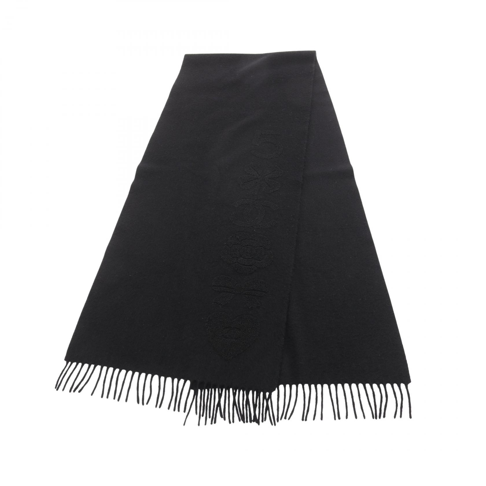 CHANEL シャネル　CCマーク　ラパンファーマフラー　ブラック×ホワイト 楽天市場】CHANEL シャネル ココマーク ラパン ファーティペット