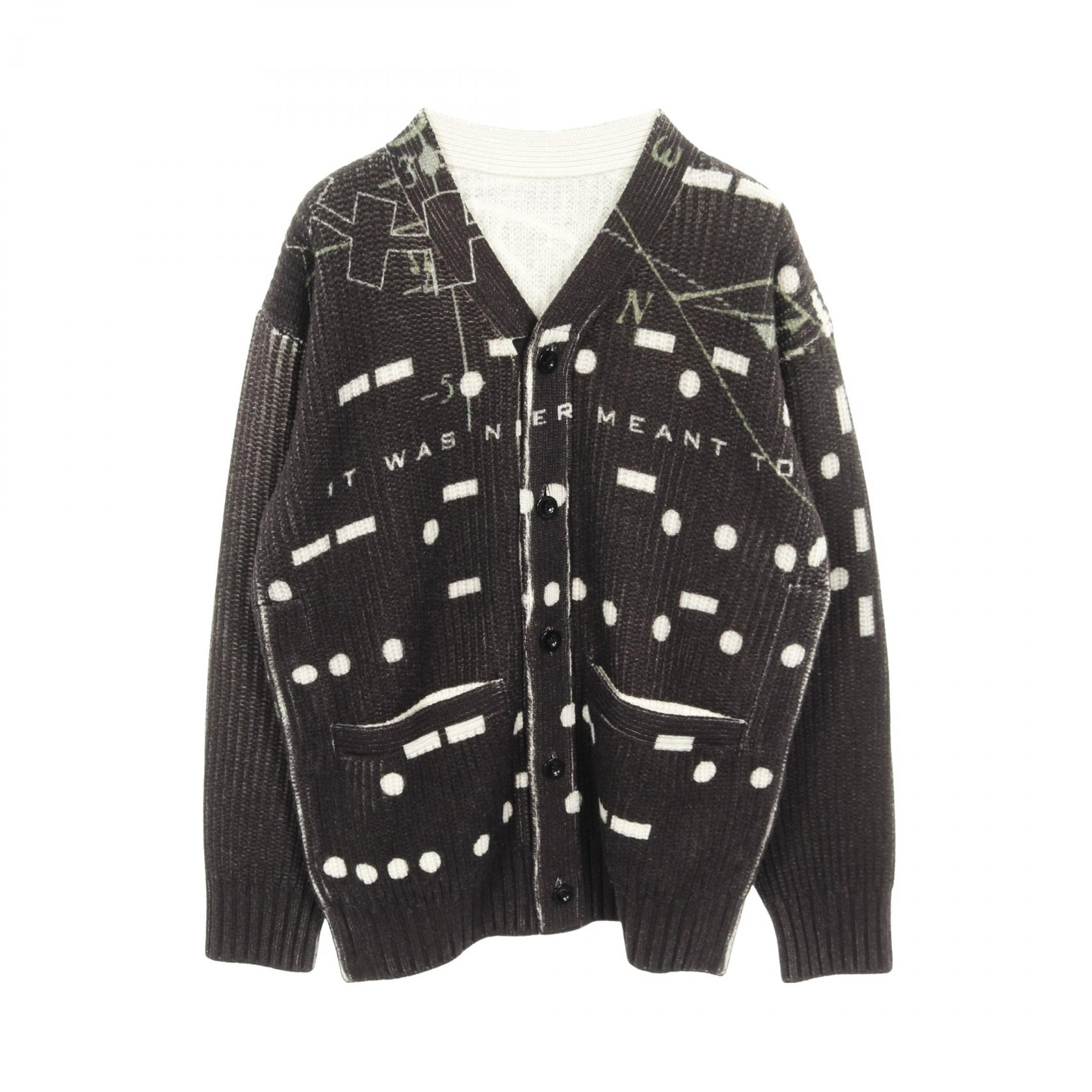 楽天市場】sacai サカイ 24-03296M 24SS patterned-intarsia Ribbed