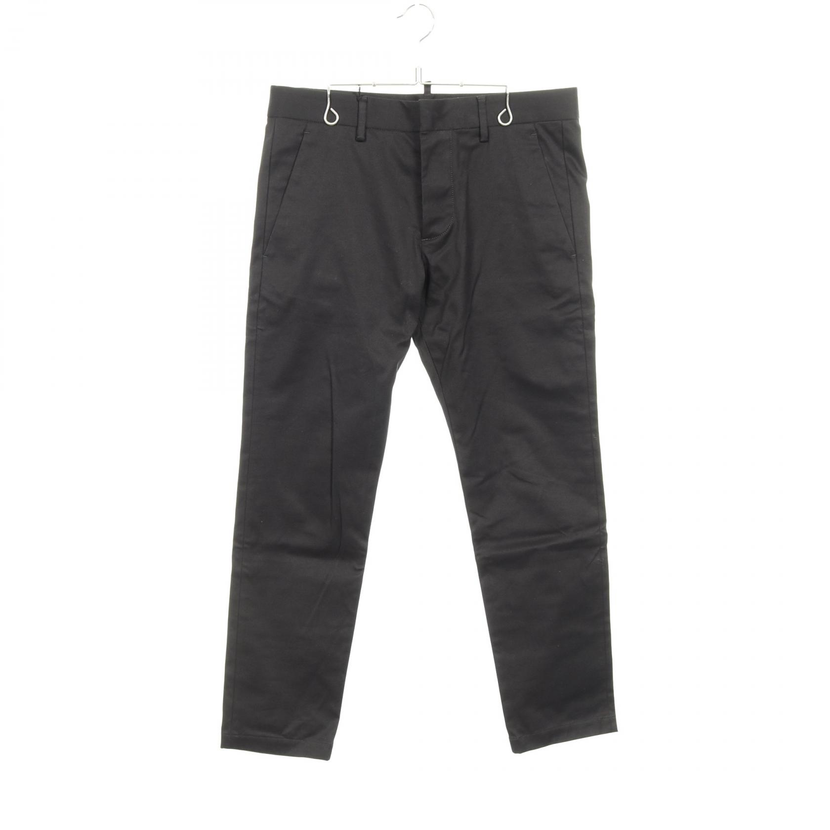 ≪5％OFFクーポン対象＆まとめ買い10%OFF≫ディースクエアード DSQUARED2 チノパンツ 衣料品 ボトムス コットン メンズ ブラック系 【中古】