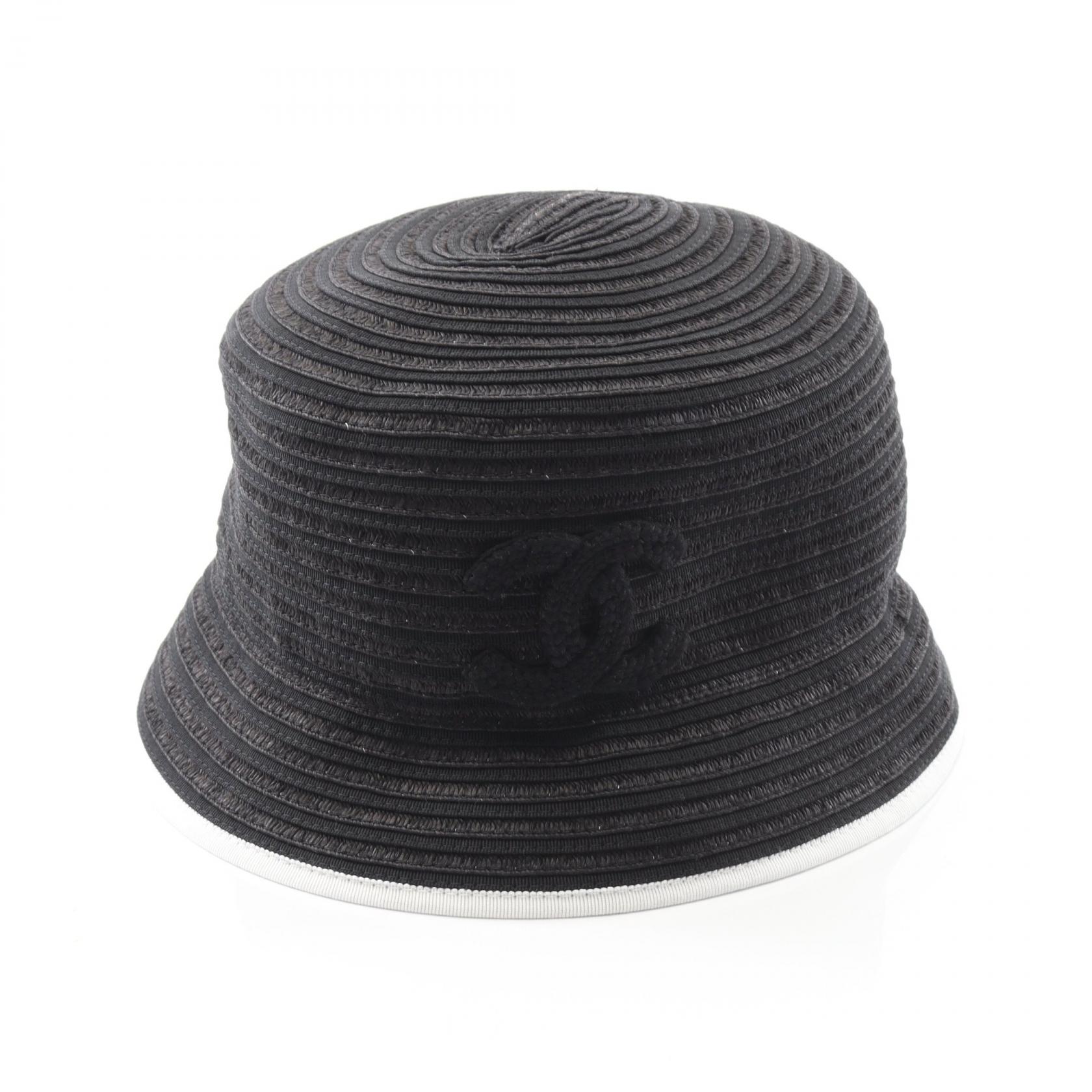 最終価格◇【シャネル】大きなカメリアがアクセント！ホワイトカラーコットンハット◇ 楽天市場】CHANEL シャネル ココマーク ハット 帽子 つば広 コットン